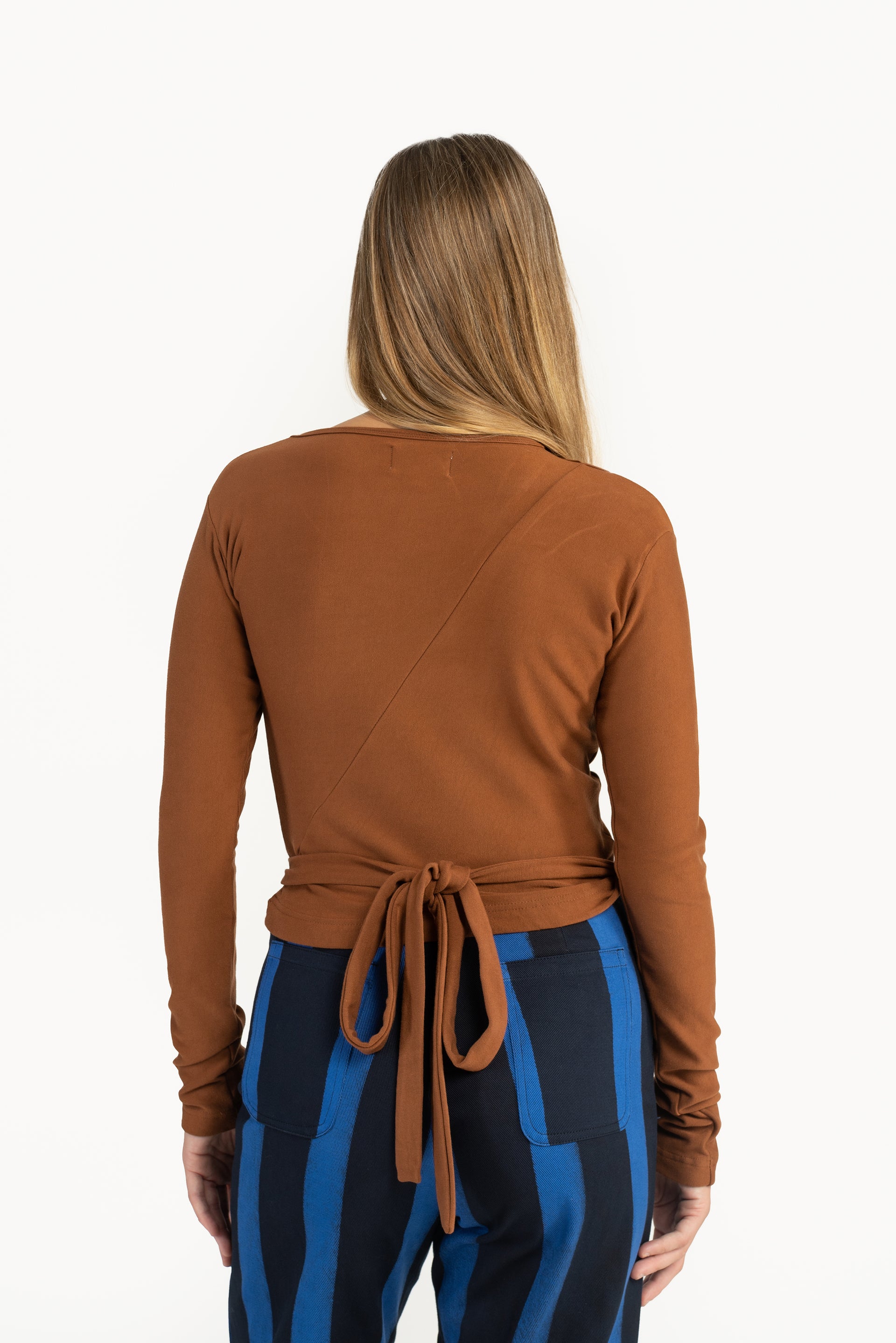 Choc Bella Wrap Top