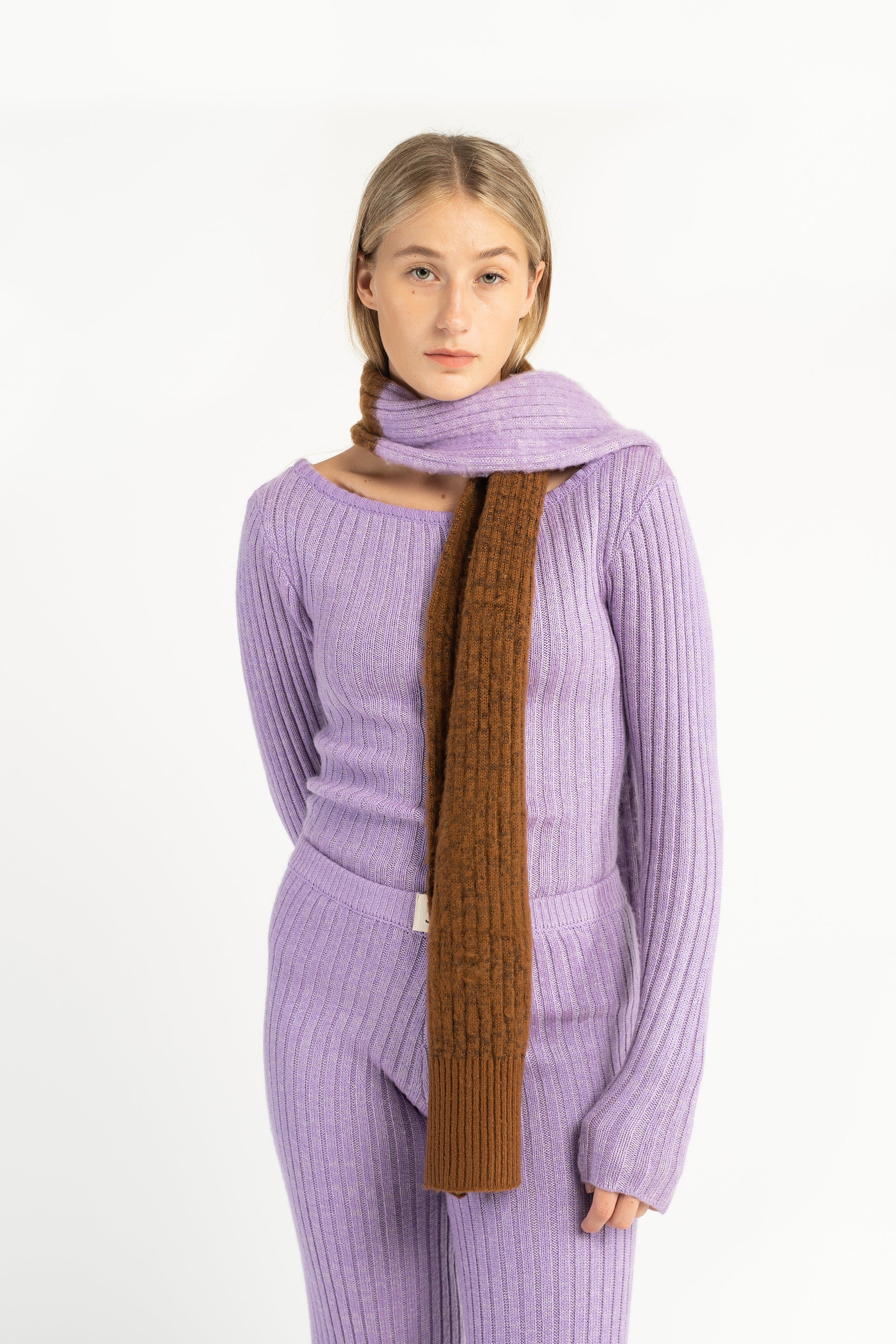 Duo Soft Rib Scarf
