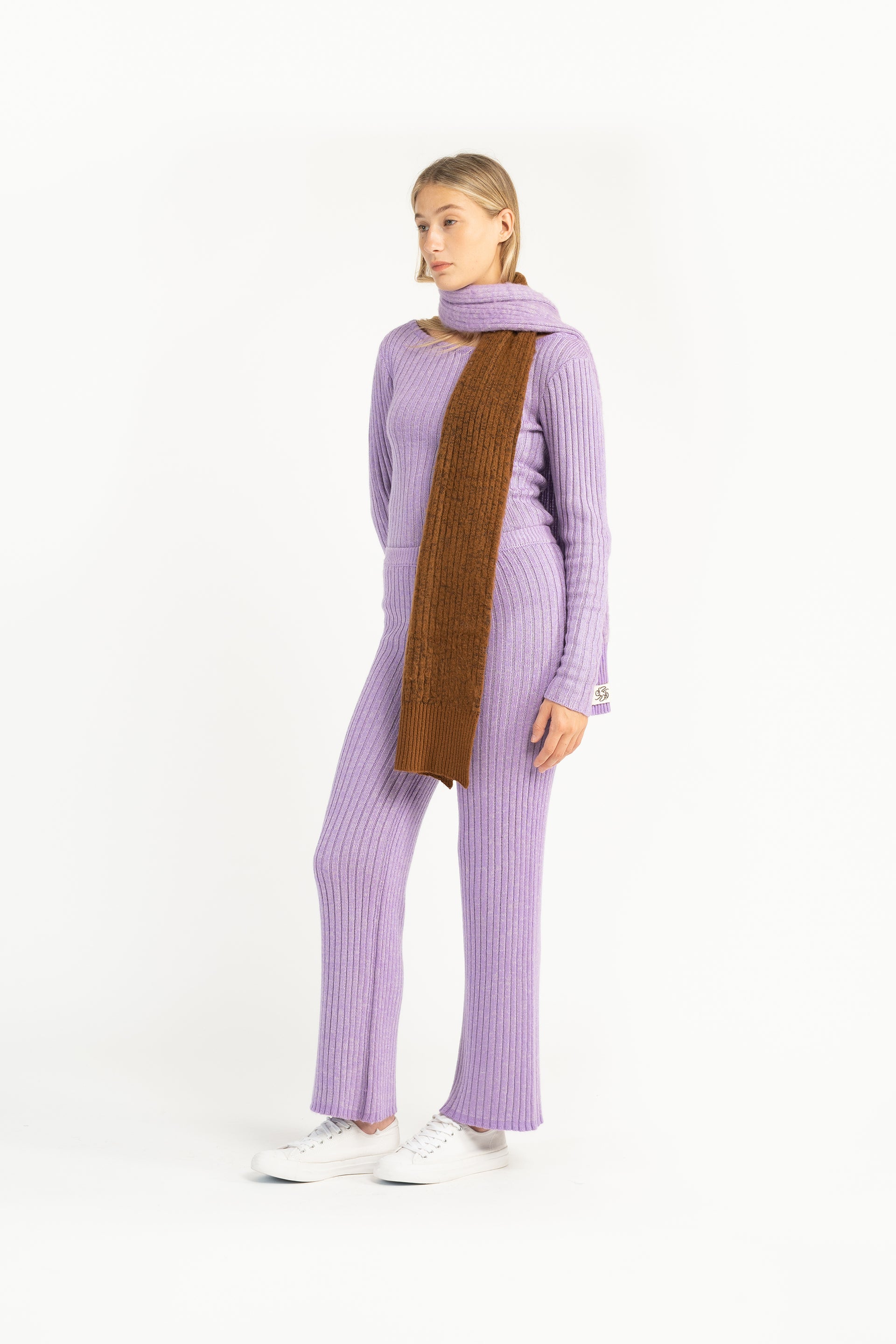 Duo Soft Rib Scarf