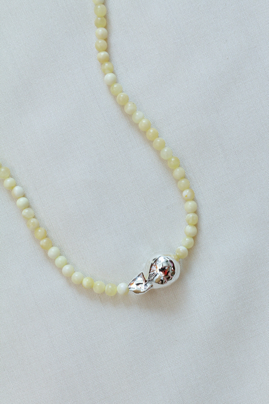 Yellow Jade Pepita Necklace - Par Moi