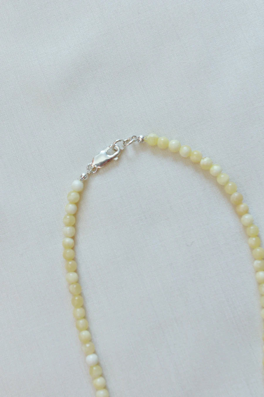 Yellow Jade Pepita Necklace - Par Moi