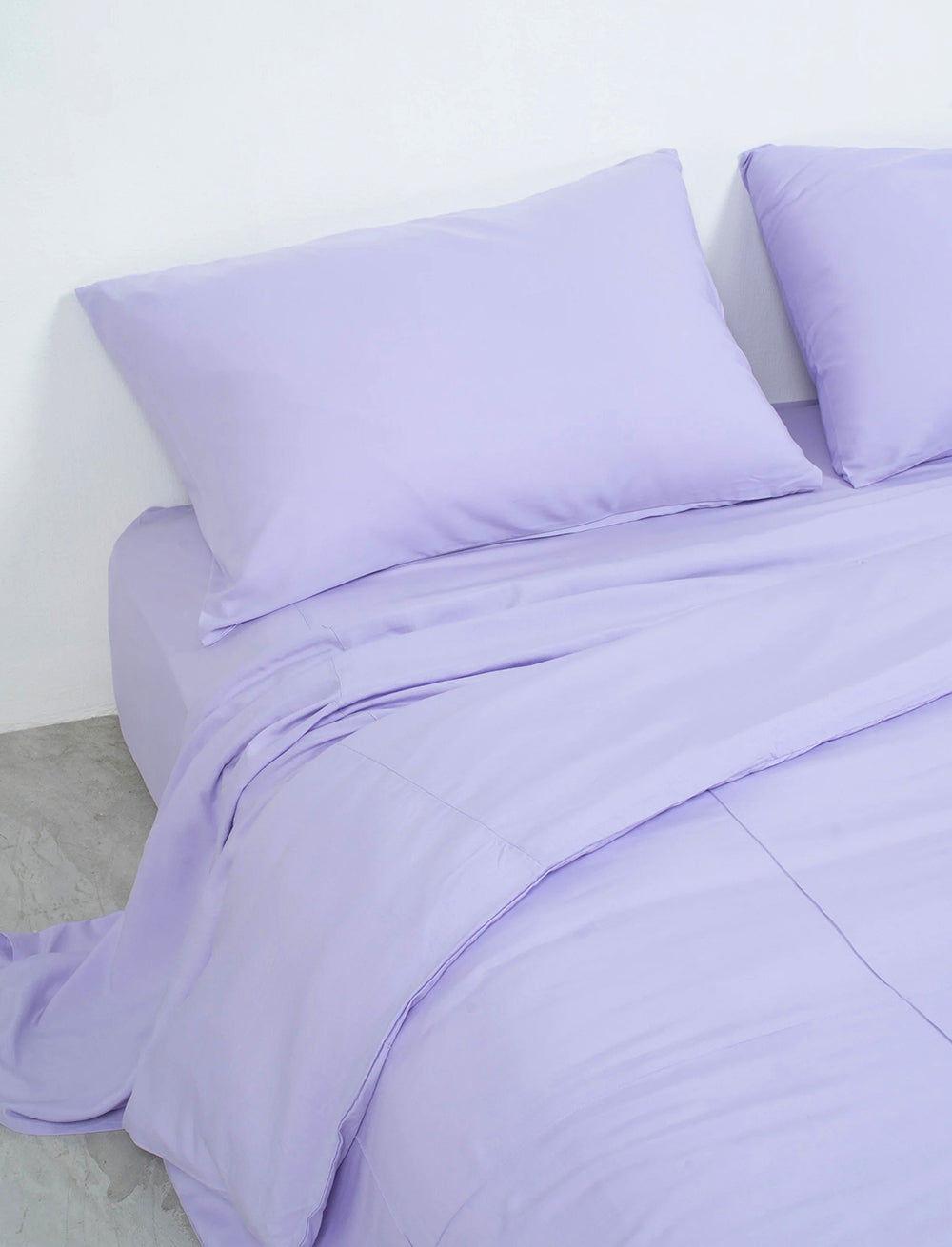 Lilac Bamboo Flat Sheet