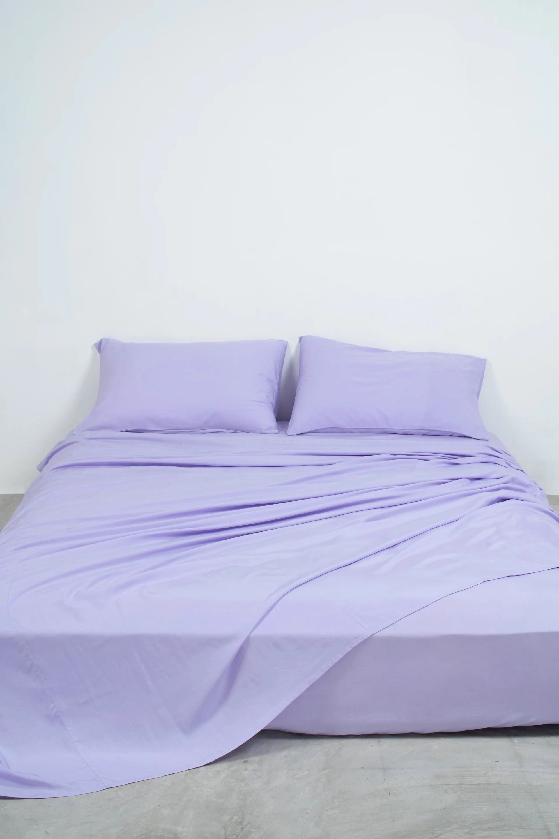 Lilac Bamboo Flat Sheet