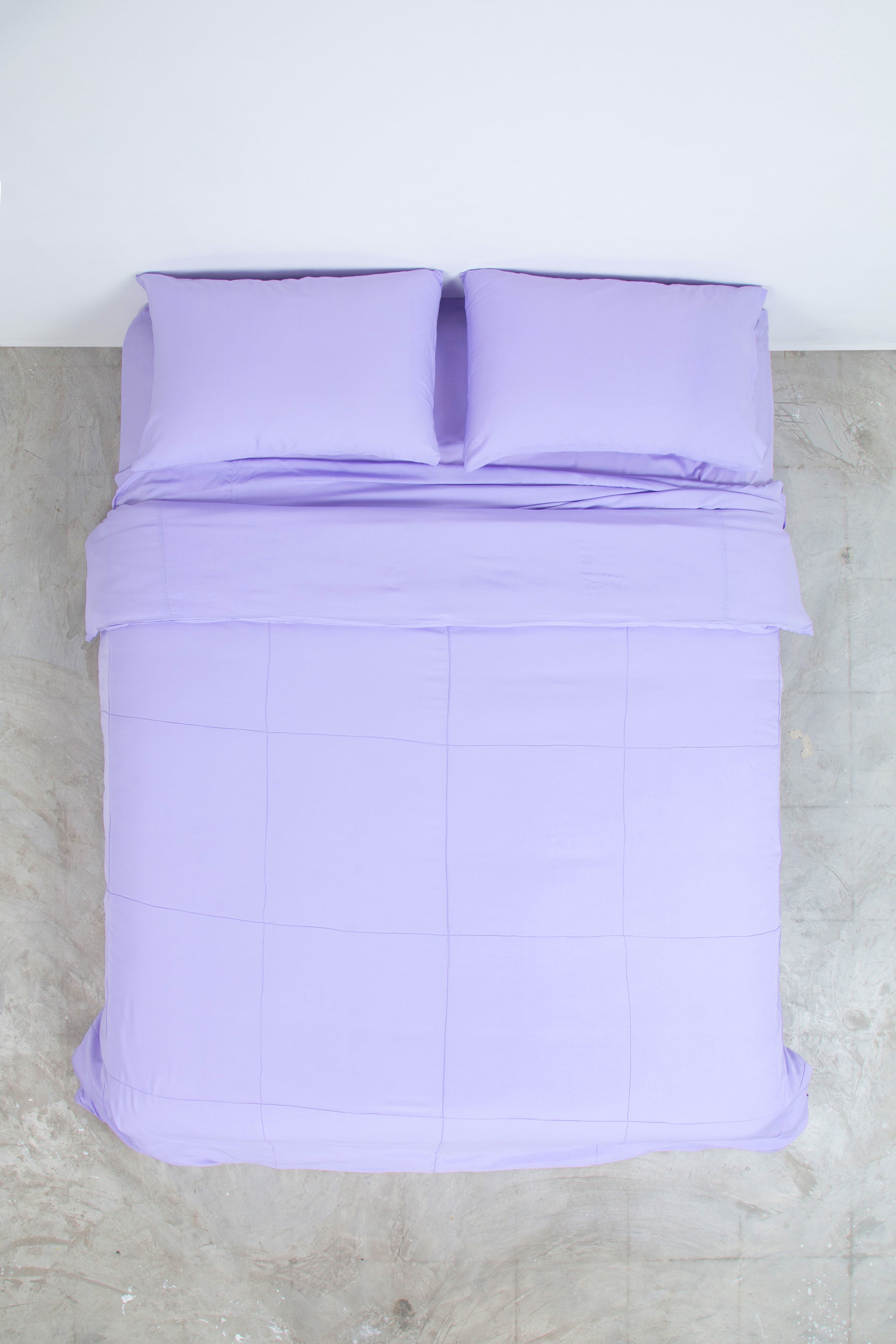 Lilac Bamboo Quilt Cover Set