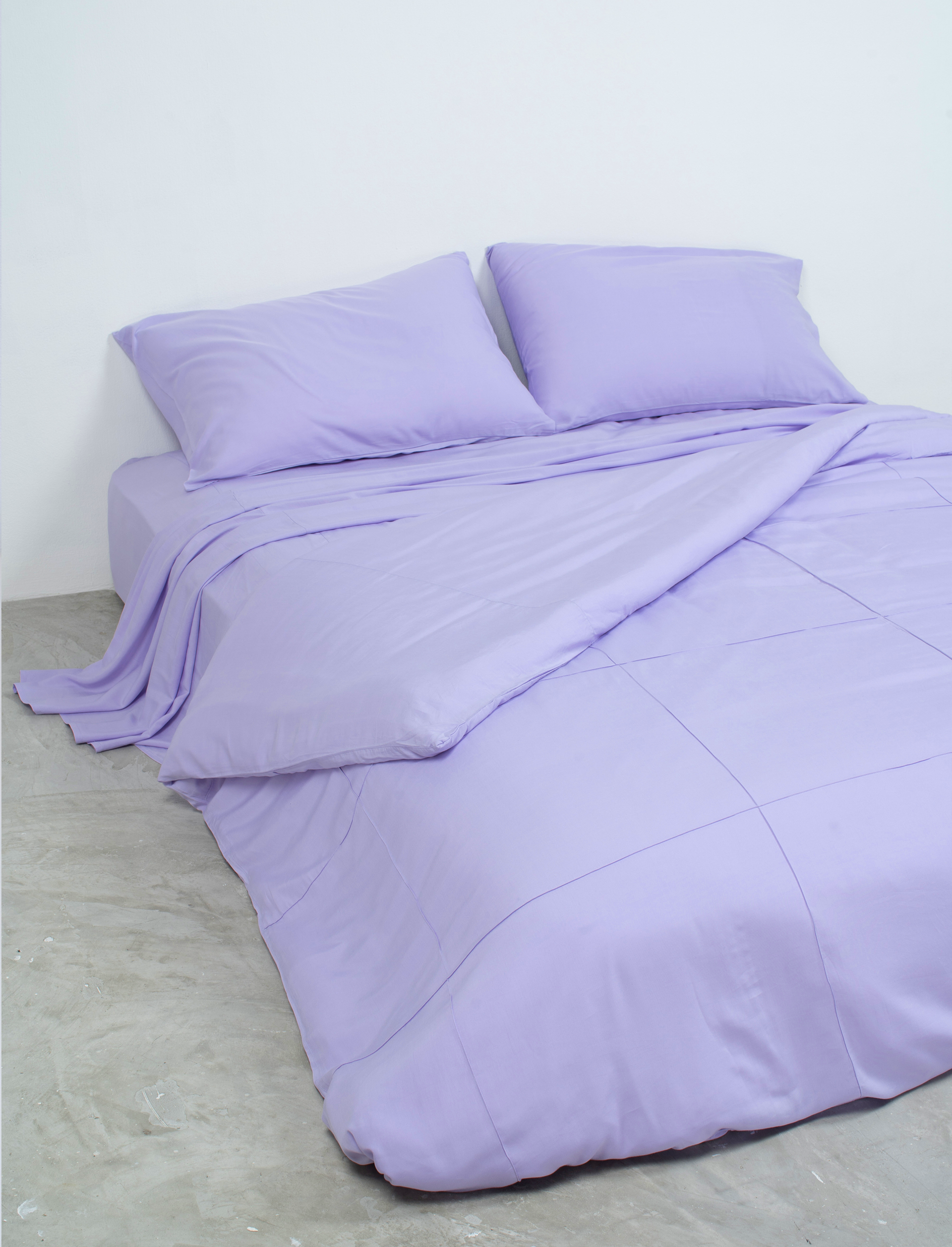 Lilac Bamboo Quilt Cover Set