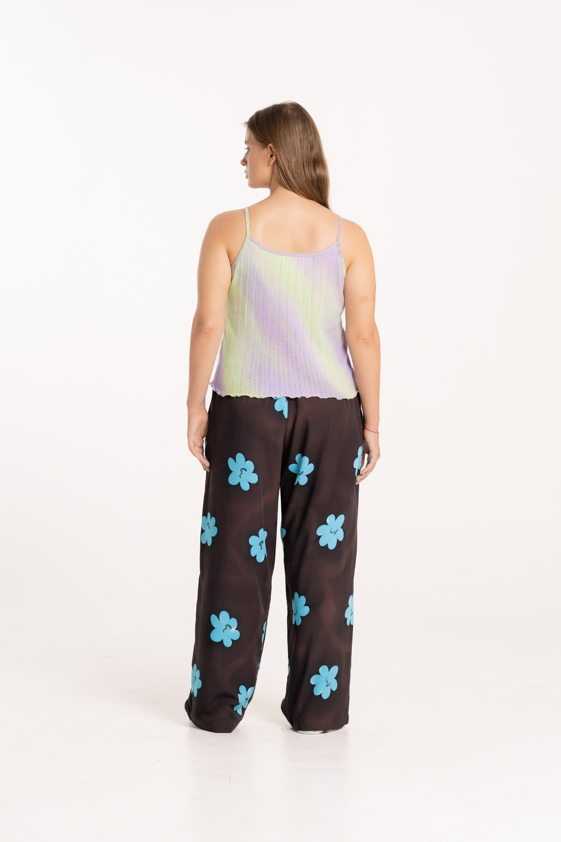 Hazy Pointelle Cami Top