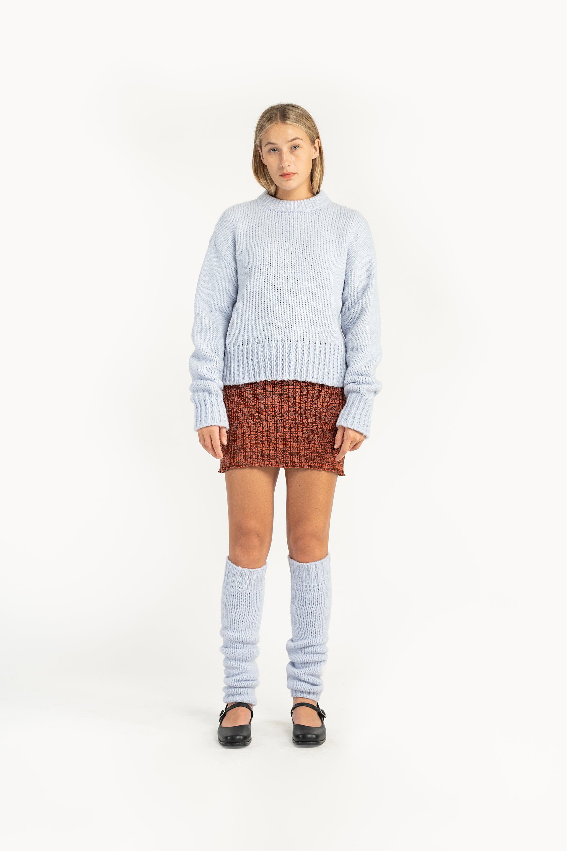 Blue Mist Leg Warmers