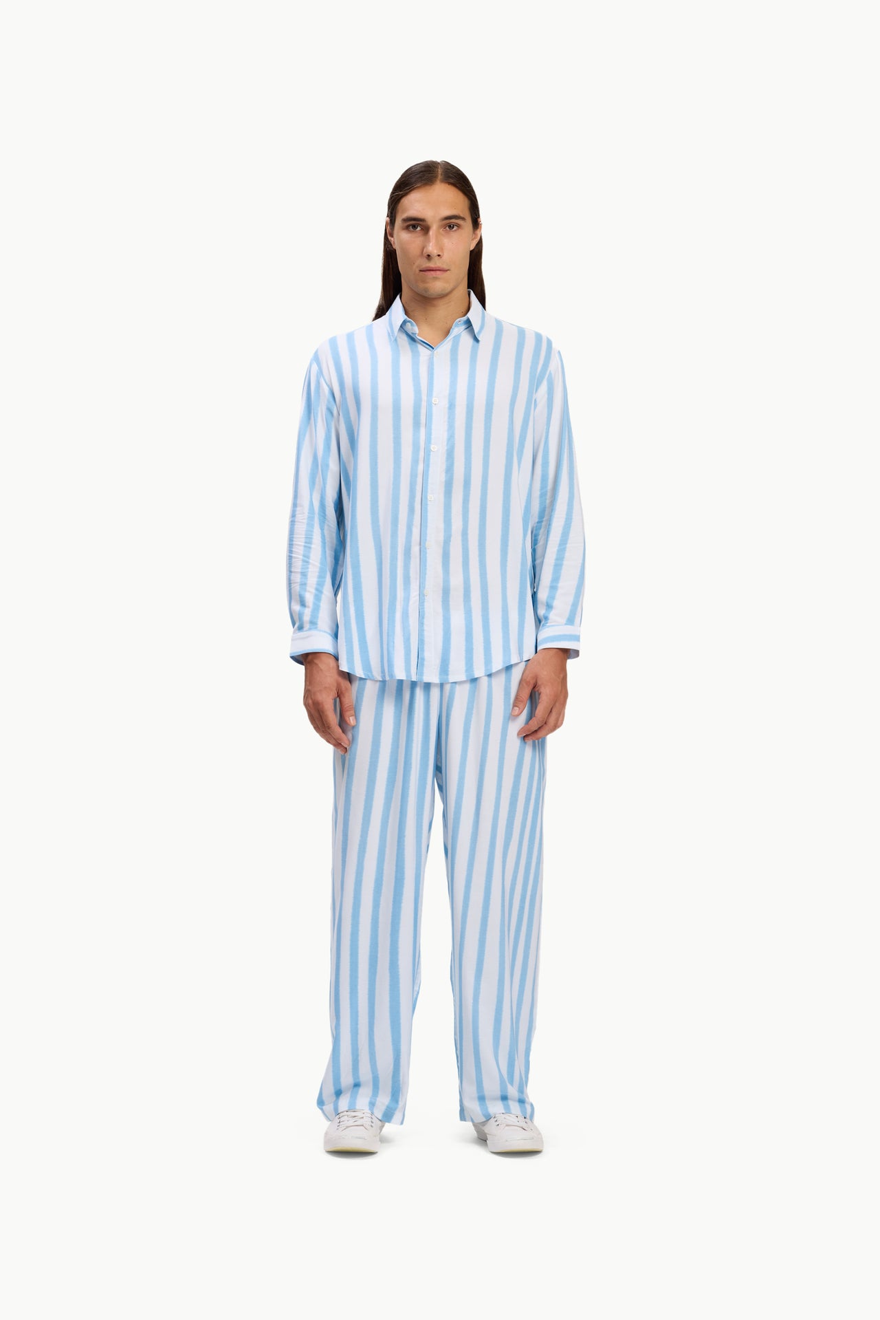 Painted Stripe Winter Pyjamas