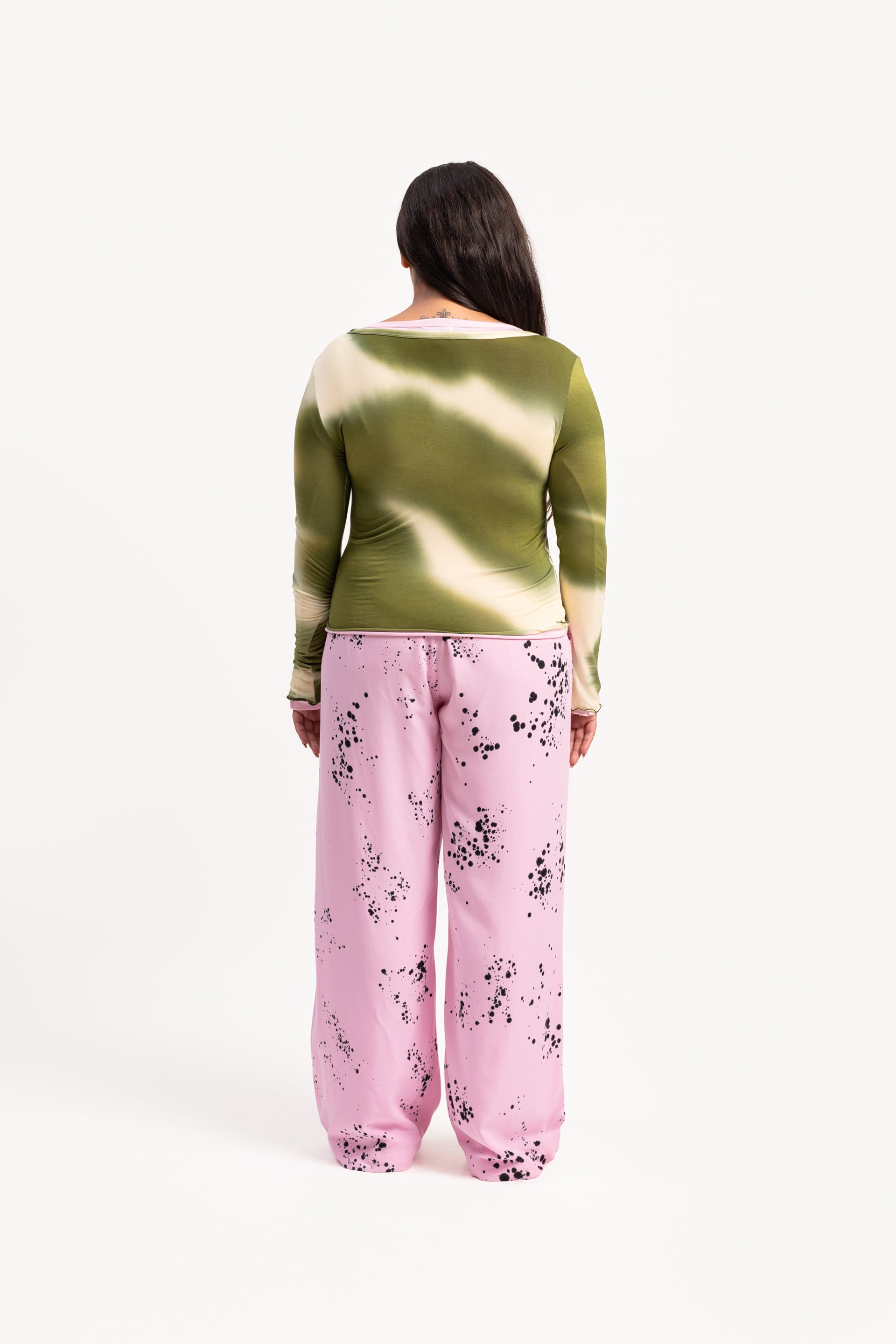 Aria Double Layer Long Sleeve Top
