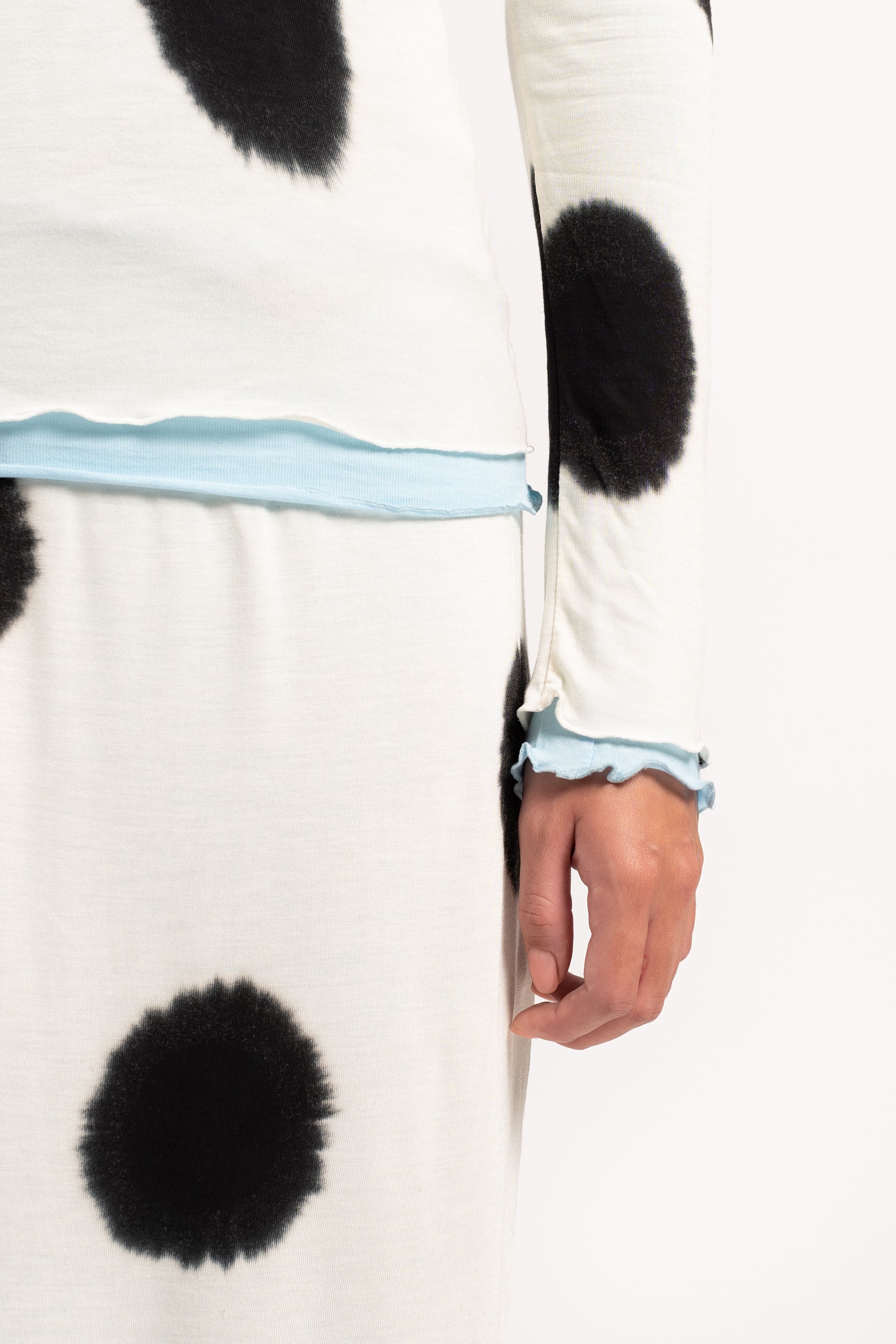 Pippa Double Layer Long Sleeve Top