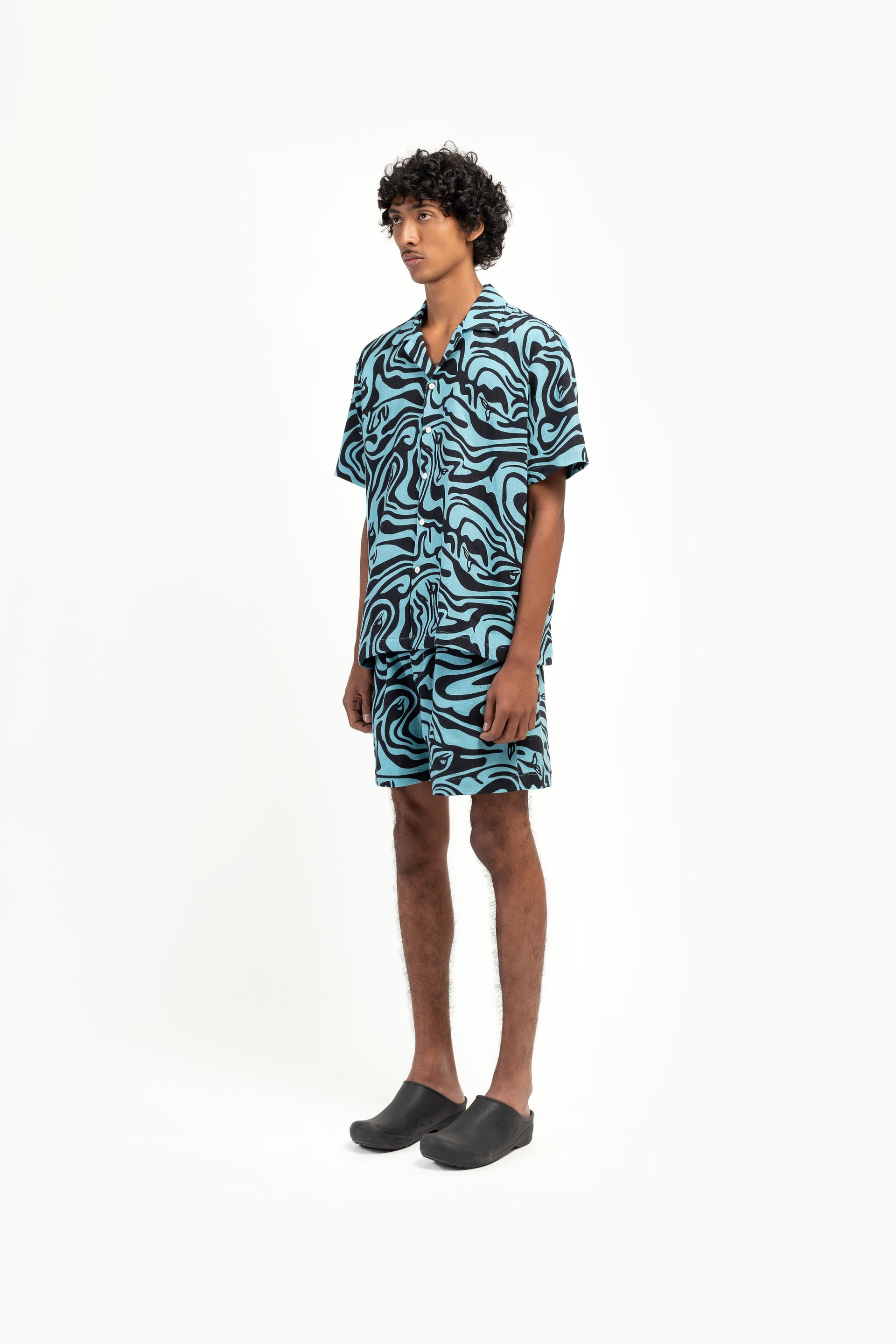 Blue Lagoon Holiday Shirt