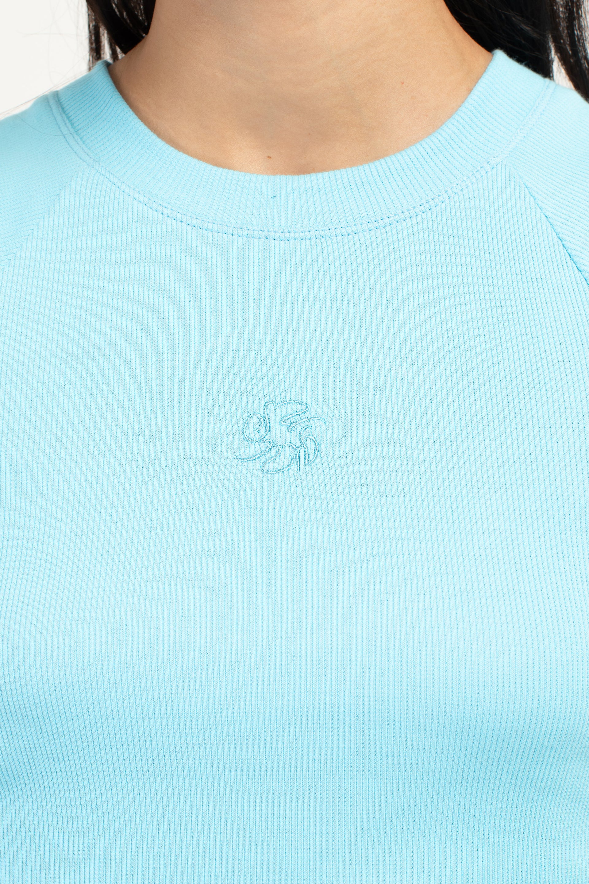 Daphne Lace Up Raglan Tee