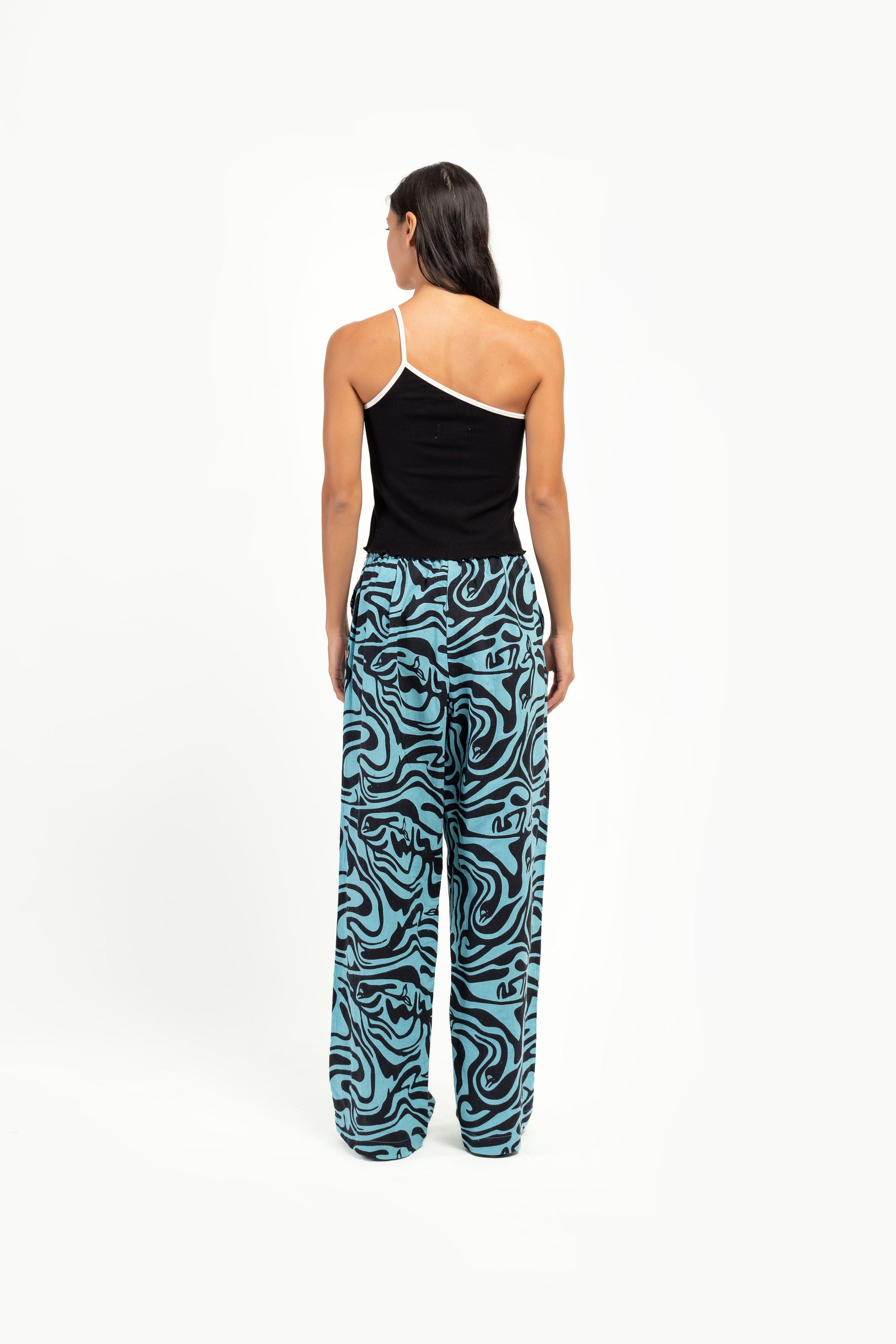 Blue Lagoon Long Holiday Pant