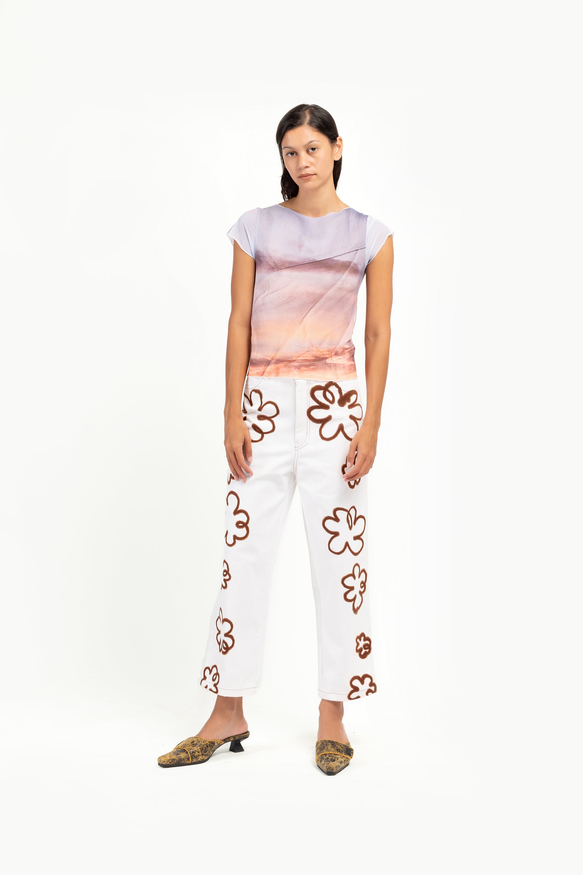 Relaxed Hand Drawn Pant