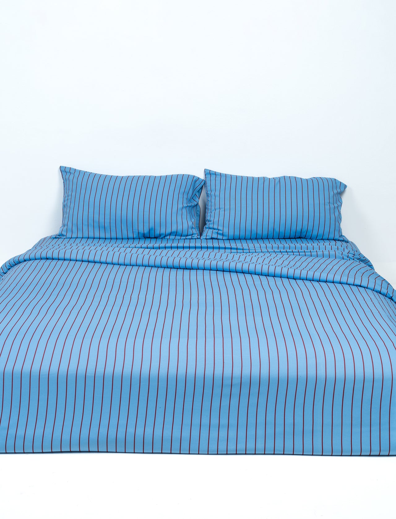 Blueberry Stripe Quilt Cover Set