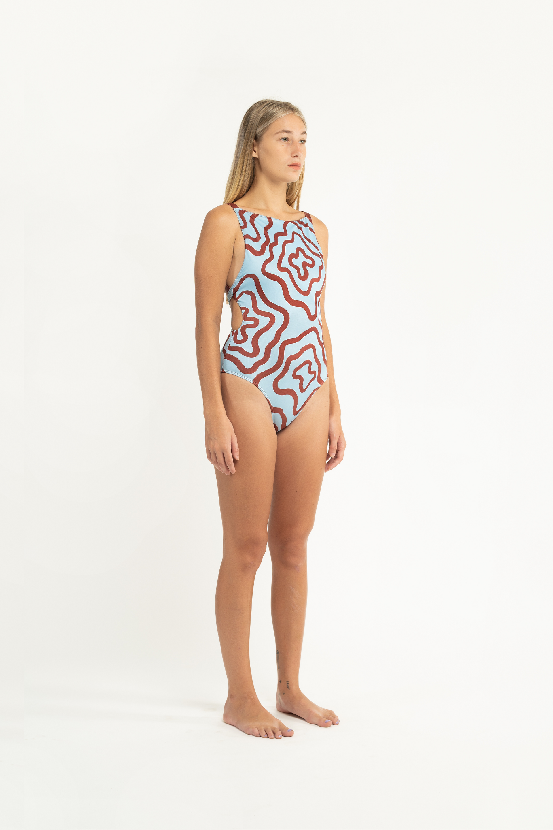 Blue Bajo Racer One Piece