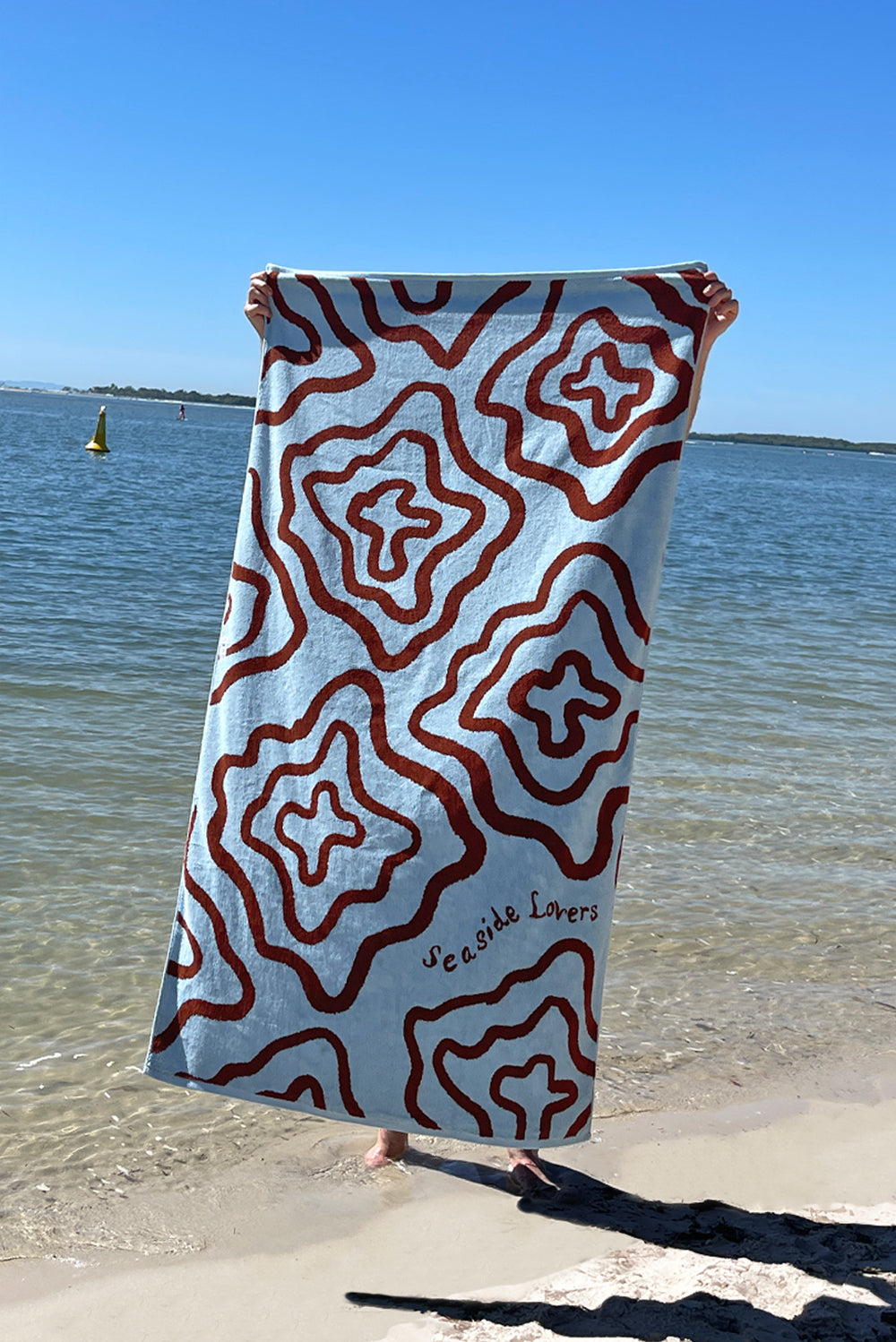 Blue Bajo Beach Towel