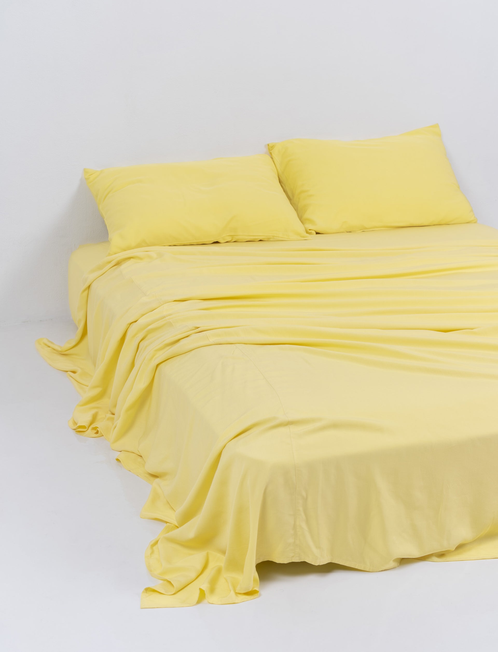 Butter Bamboo Fitted Sheet