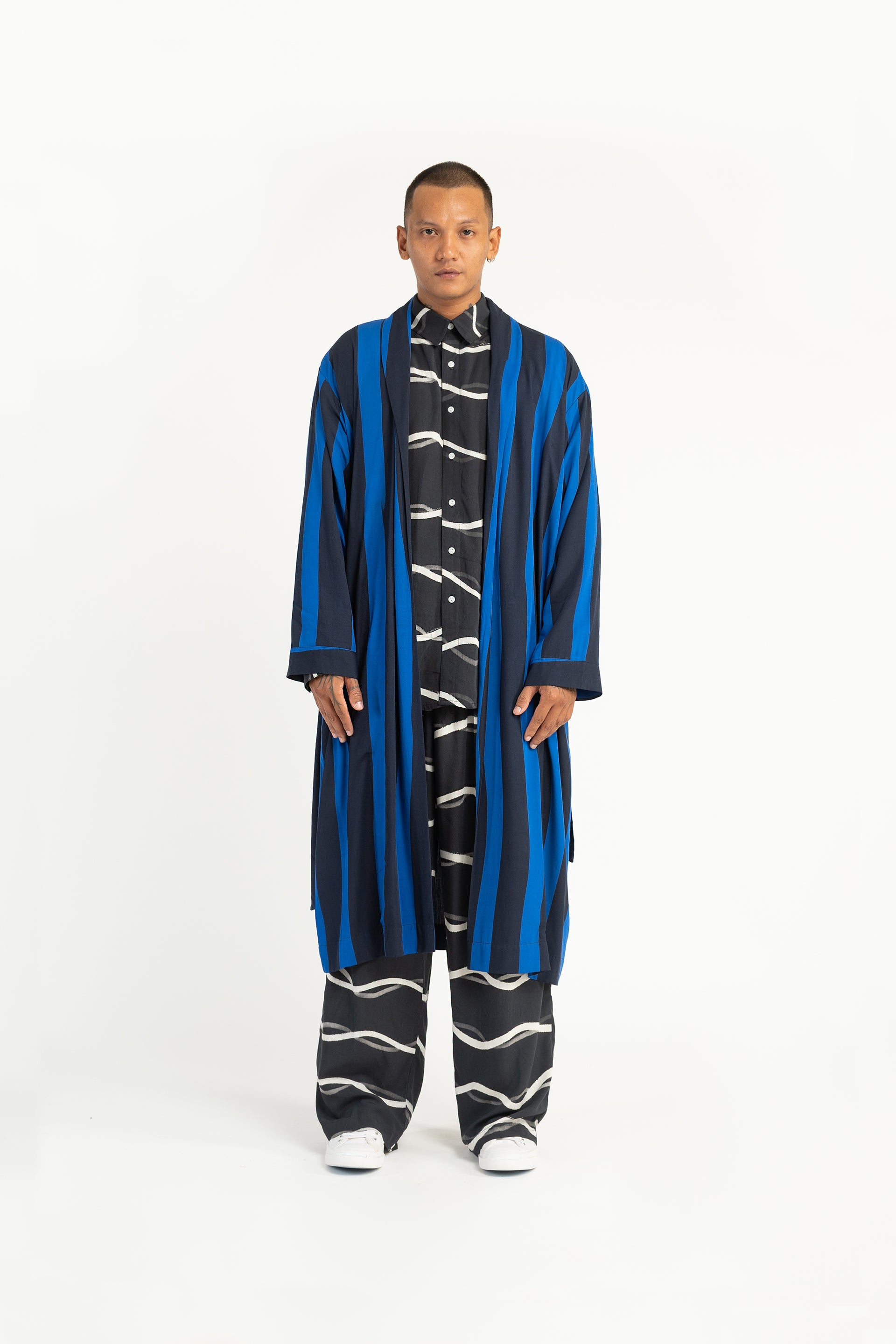 Cobalt Duo Dressing Gown