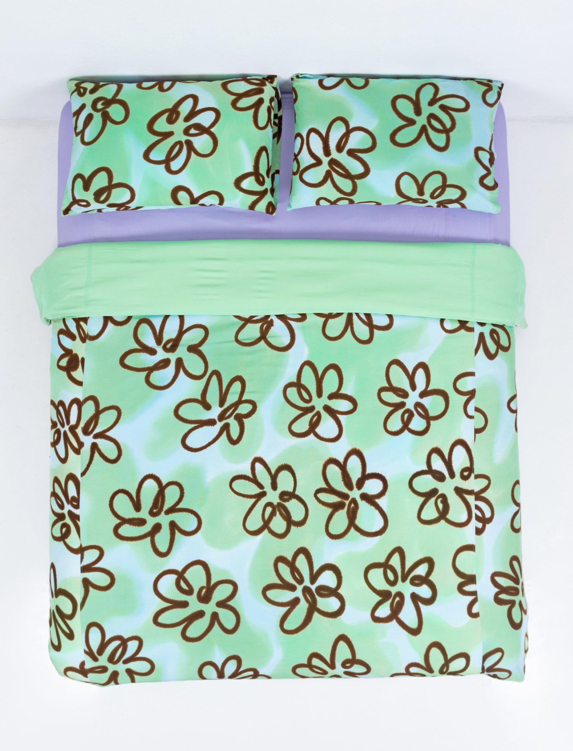 Frangipani Quilt Cover Set