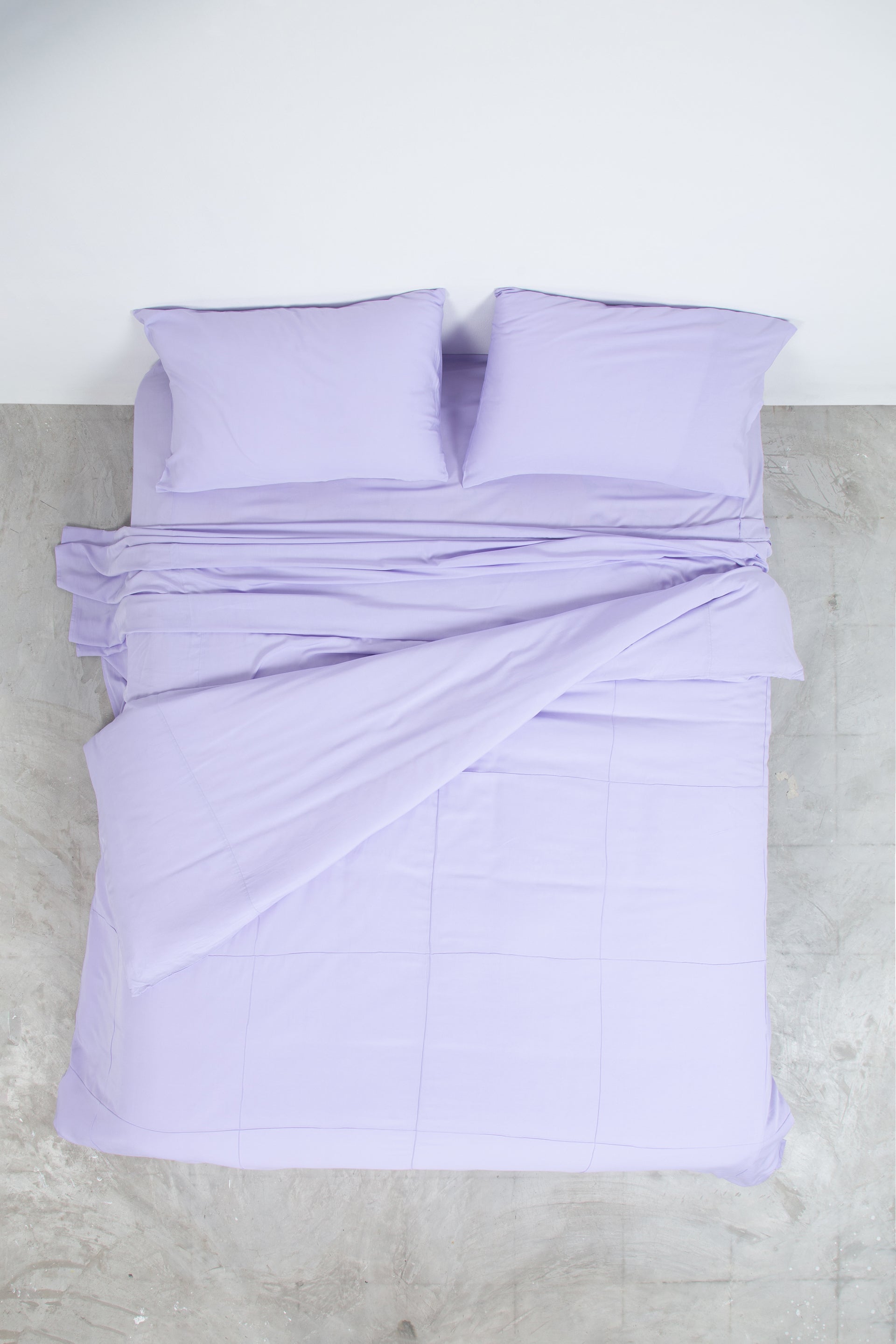 Lilac Quilt Cover Set