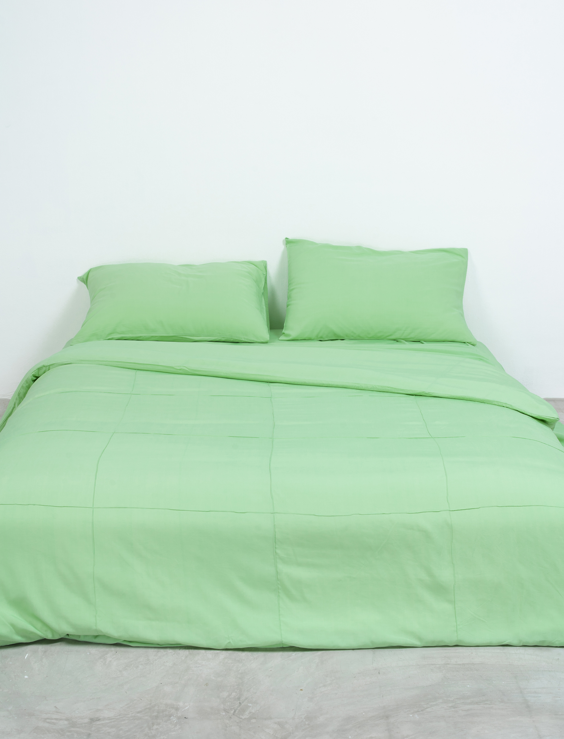 Mint Bamboo Quilt Cover Set