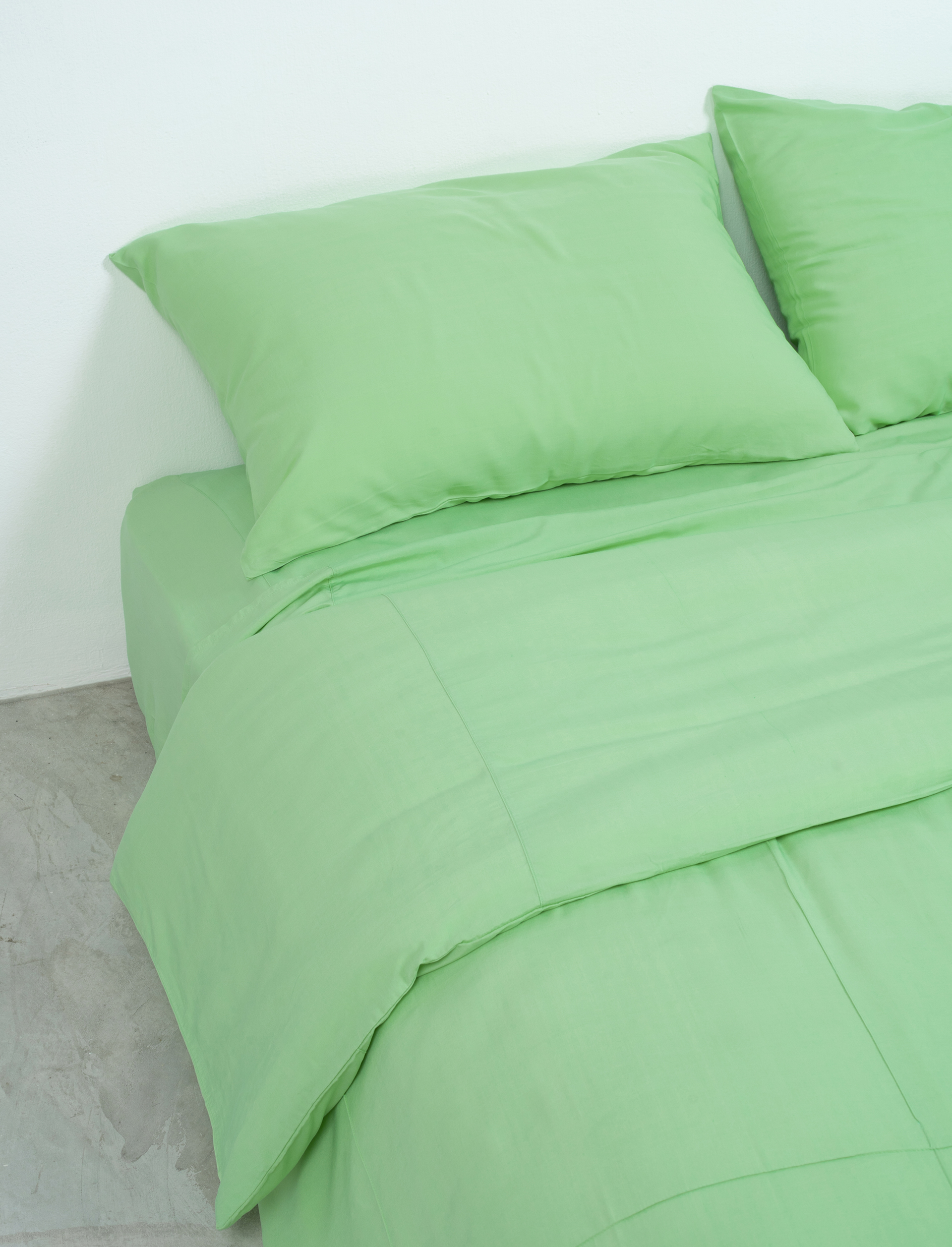 Mint Bamboo Quilt Cover Set