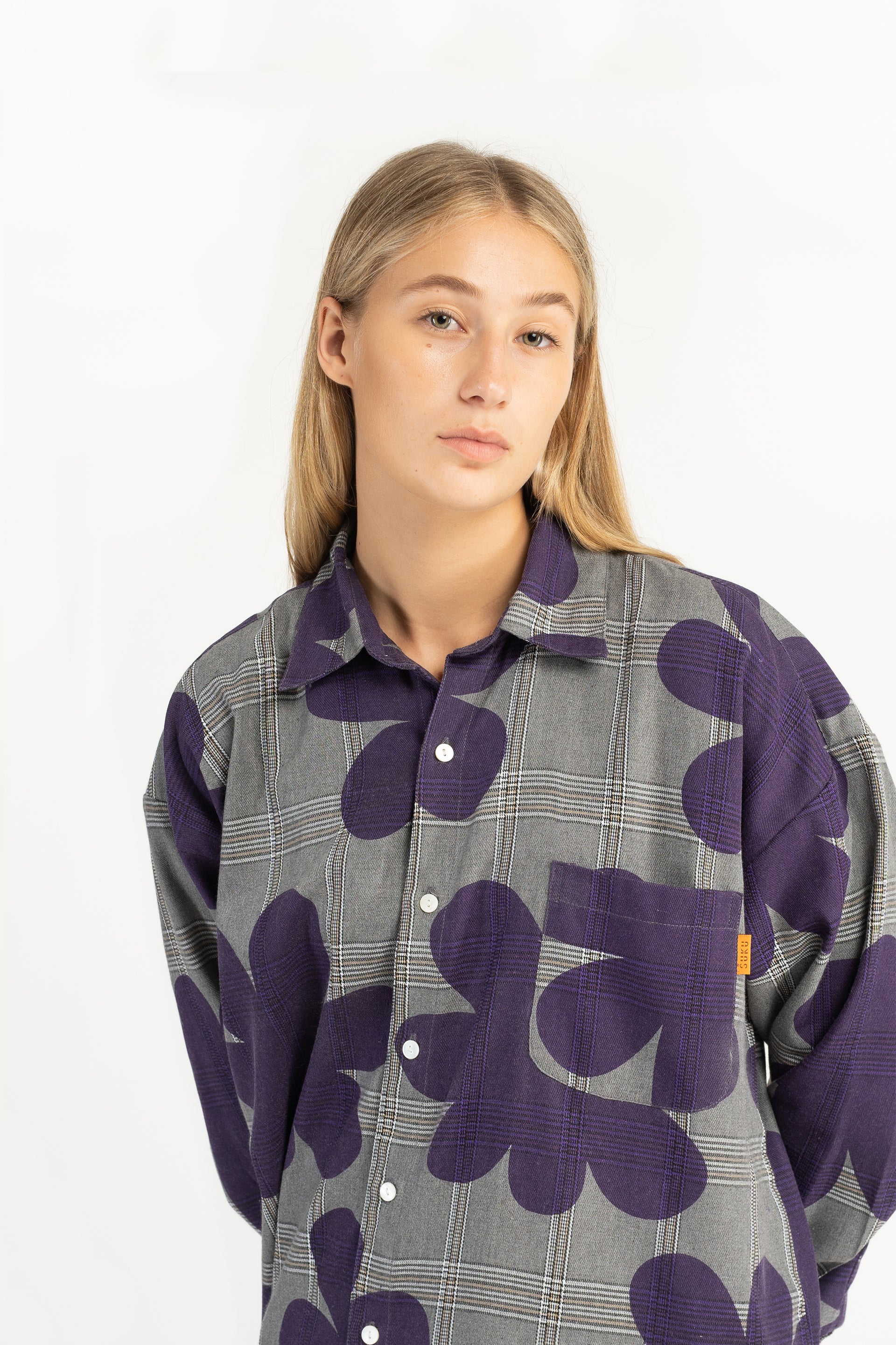 Purple Scribble Flannelette Pyjamas