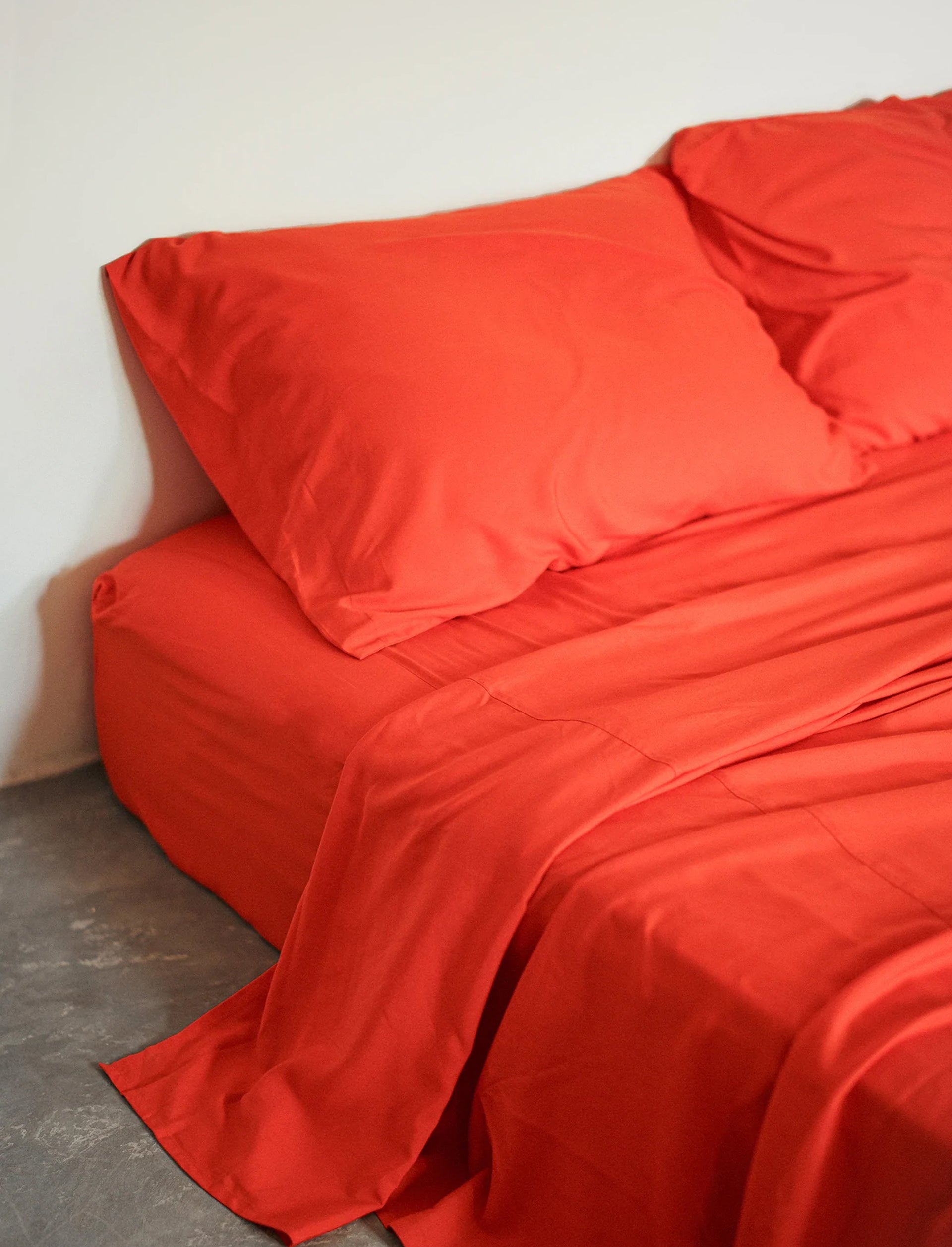Scarlet Bamboo Flat Sheet