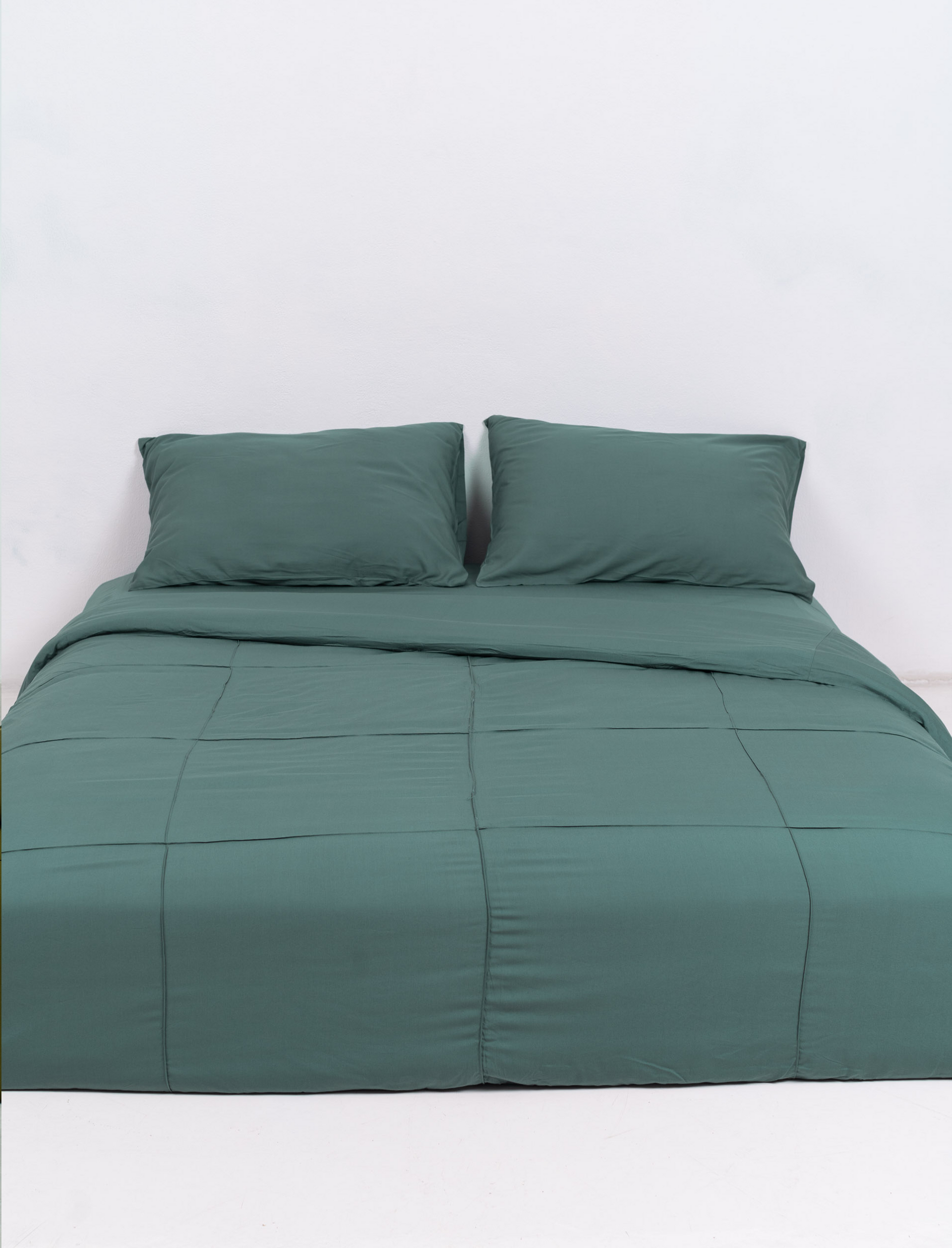 Stone Bamboo Quilt Cover Set