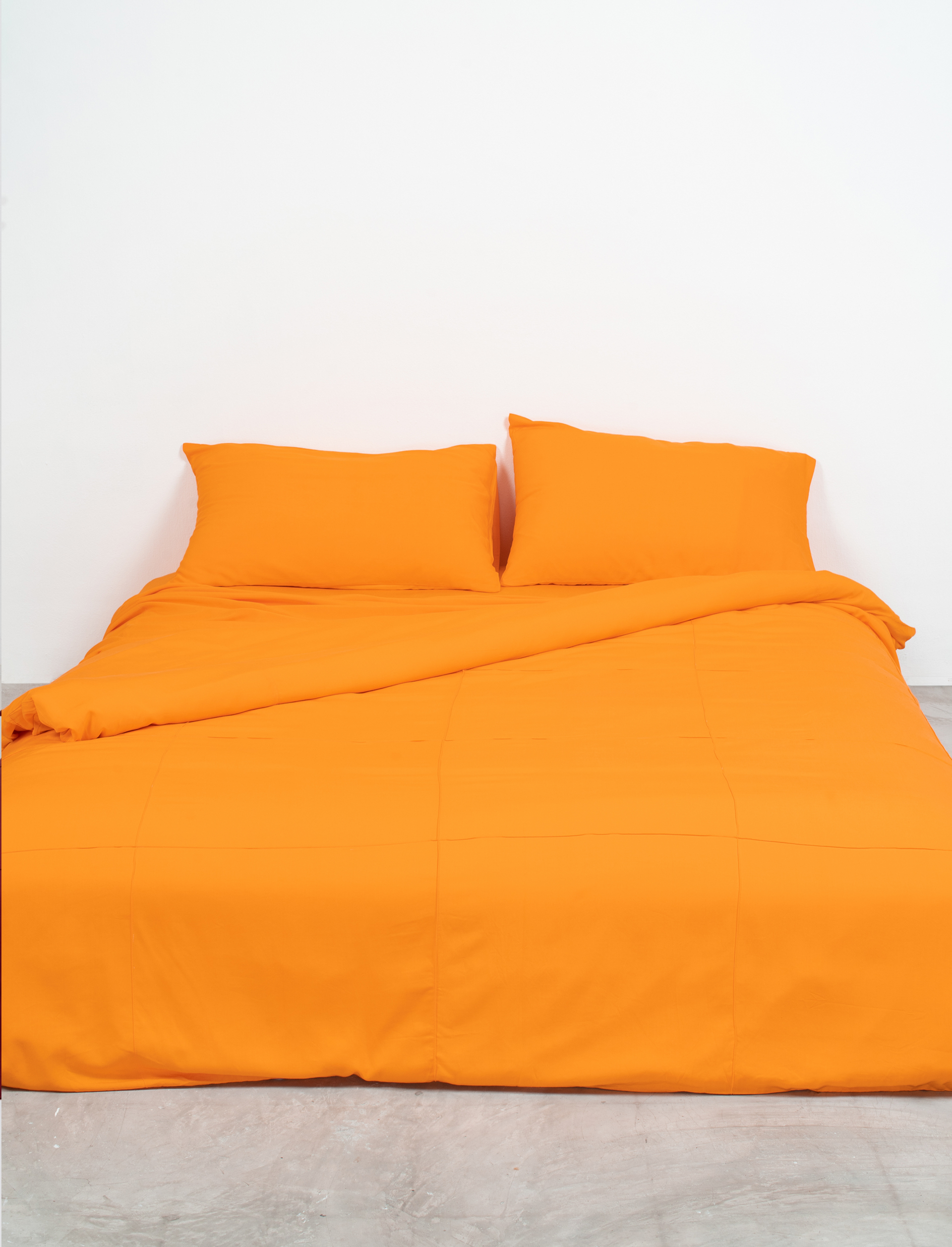 Tangerine Bamboo Quilt Cover Set