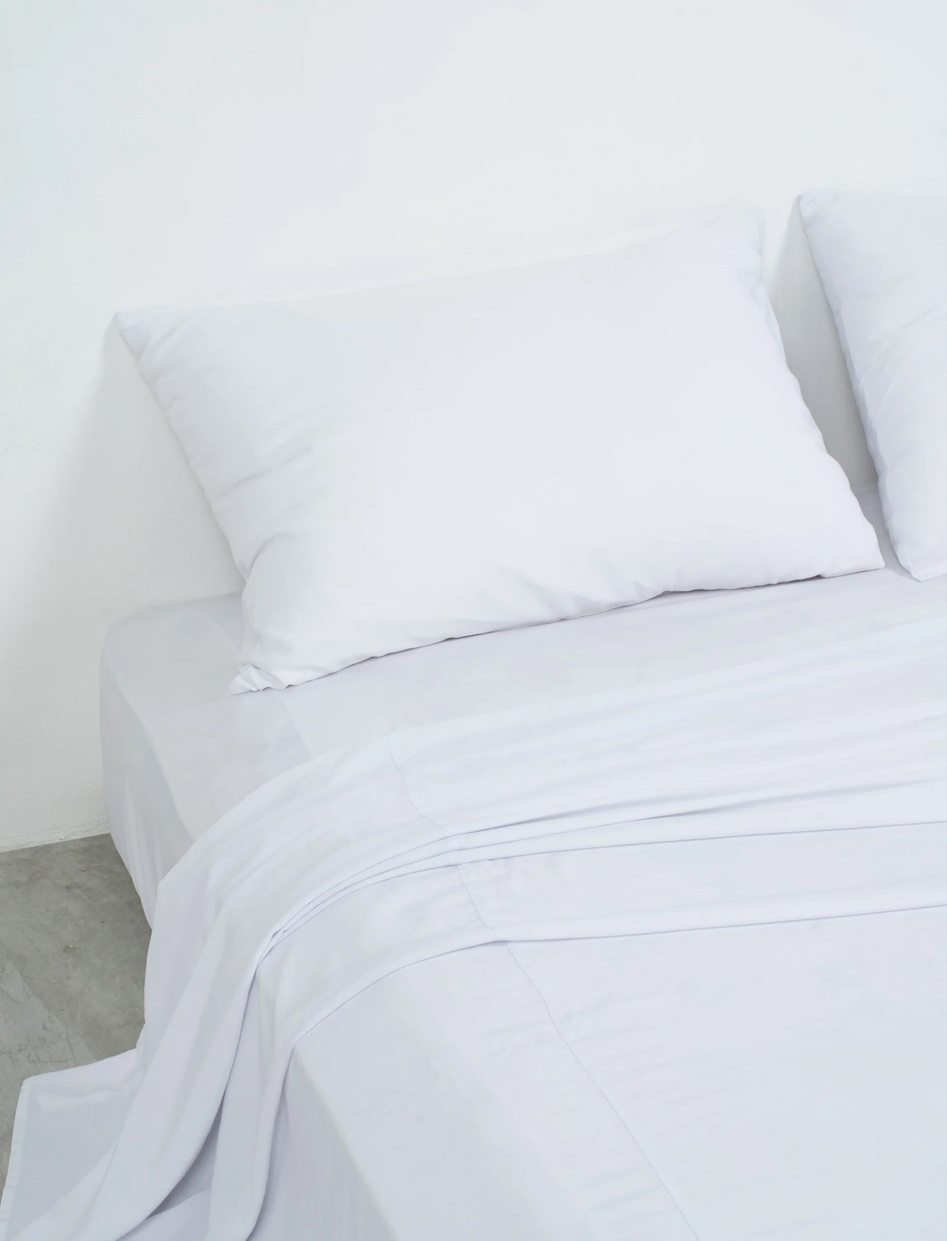 White Bamboo Flat Sheet
