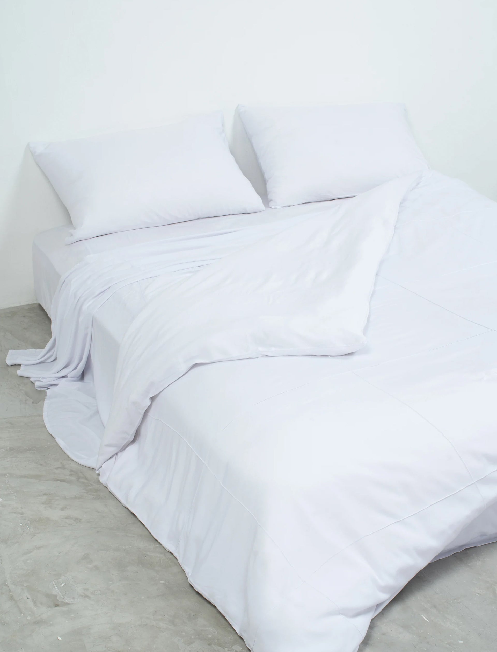 White Bamboo Flat Sheet