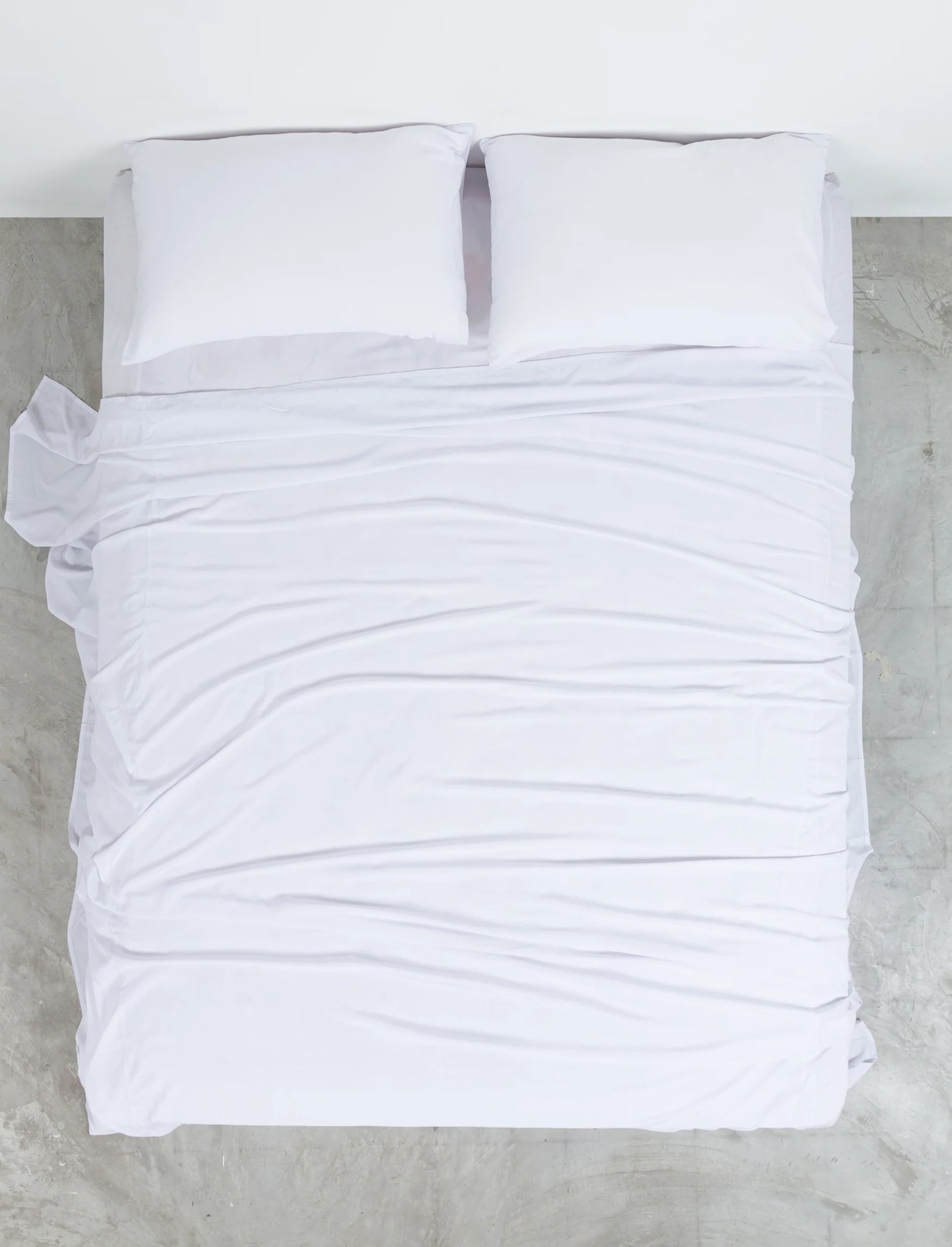 White Bamboo Flat Sheet