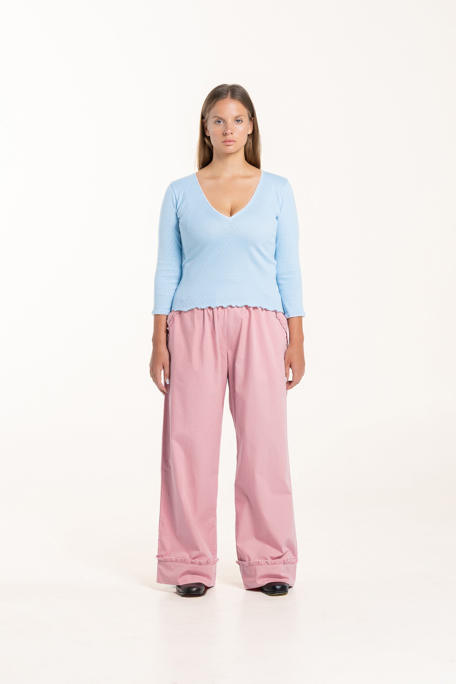 Rose Frill Pyjama Pants