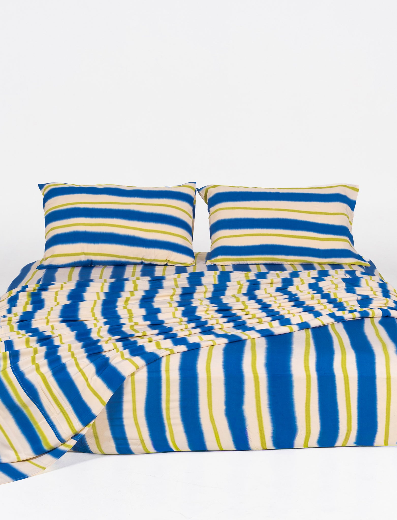 Painted Stripe 02 Bamboo Flat Sheet