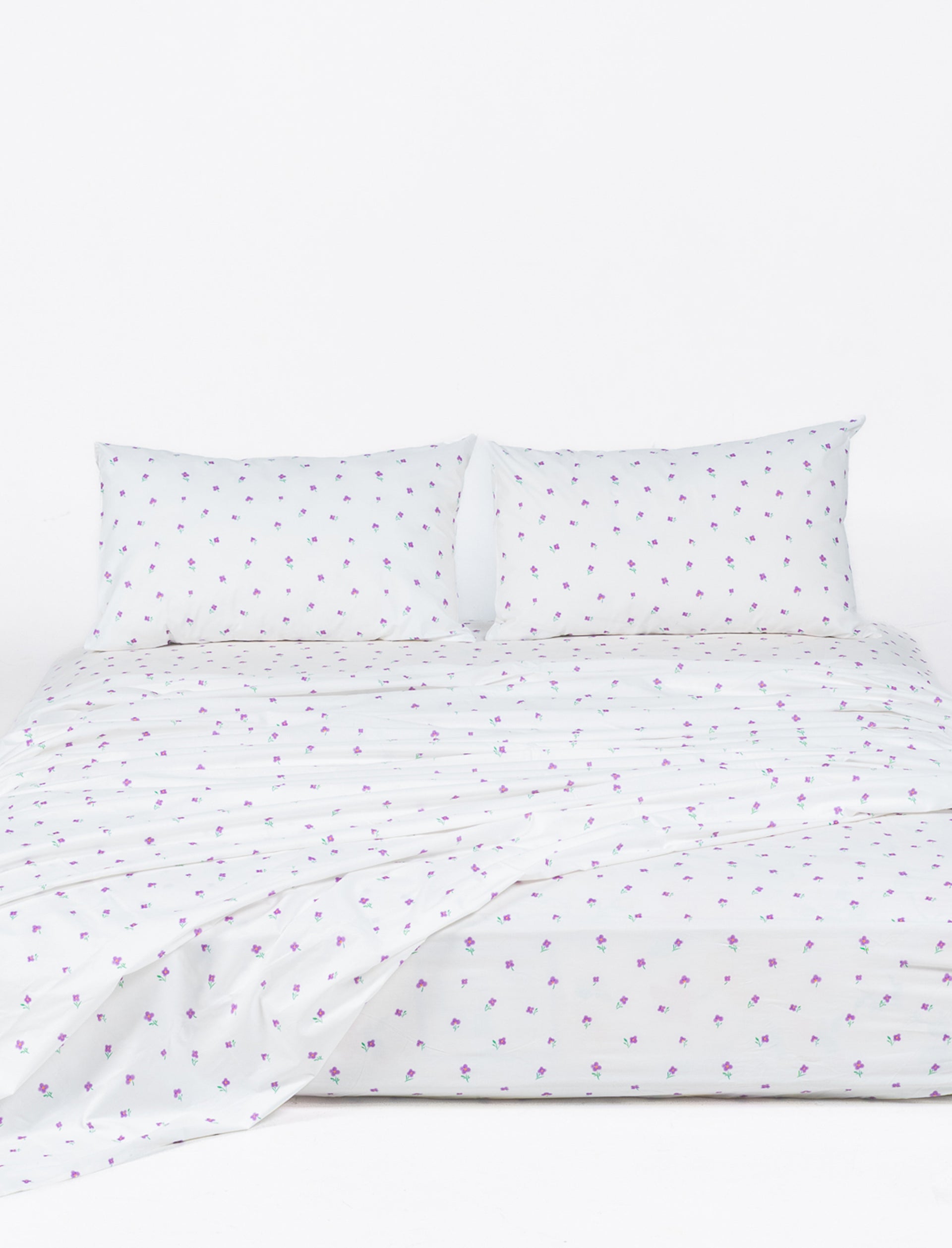 Wildflower Cotton Fitted Sheet