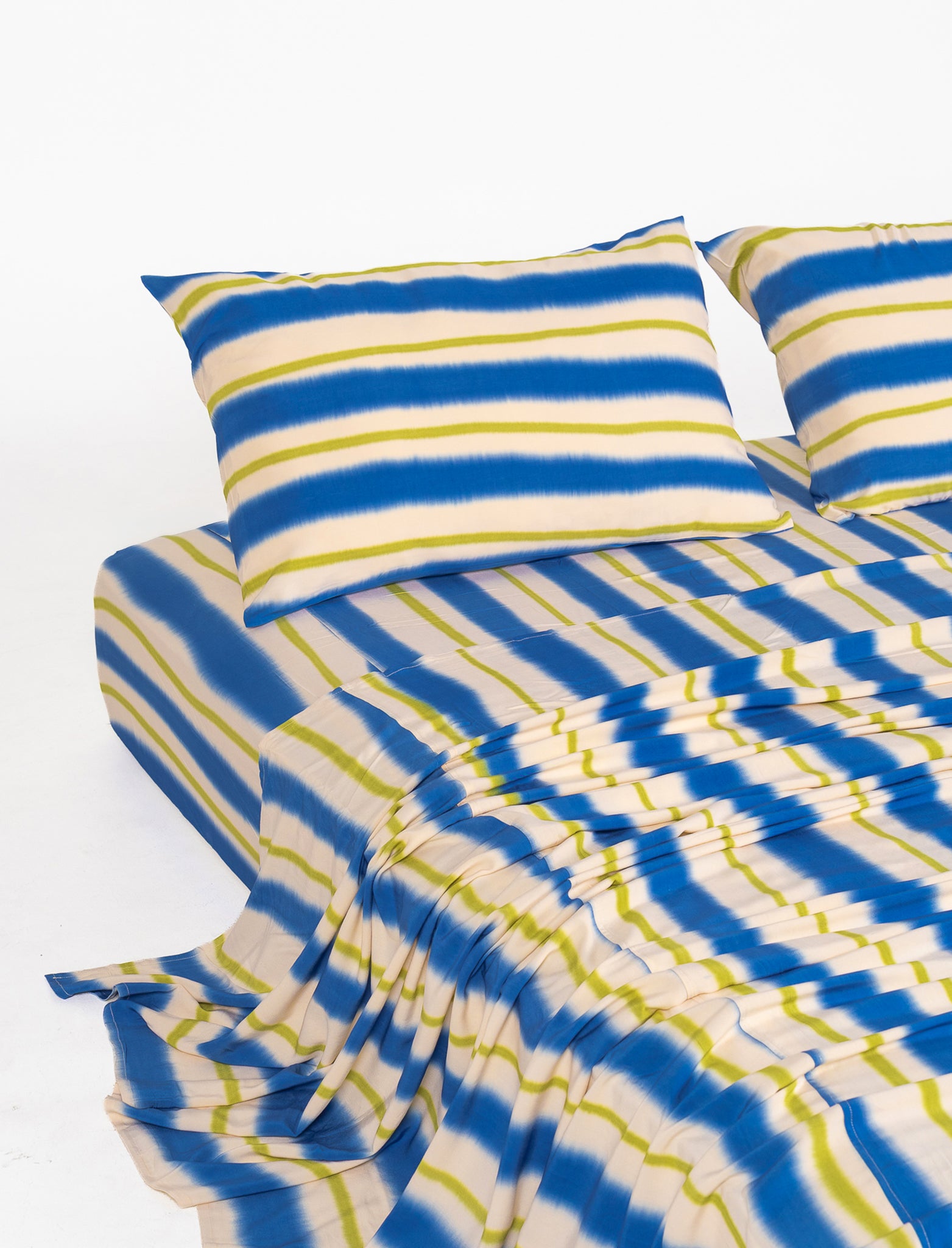 Painted Stripe 02 Bamboo Flat Sheet