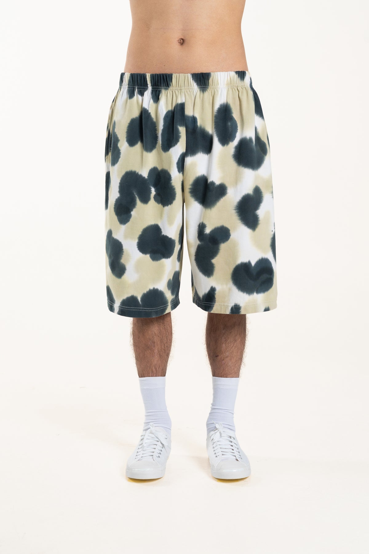 Leopard Long Shorts