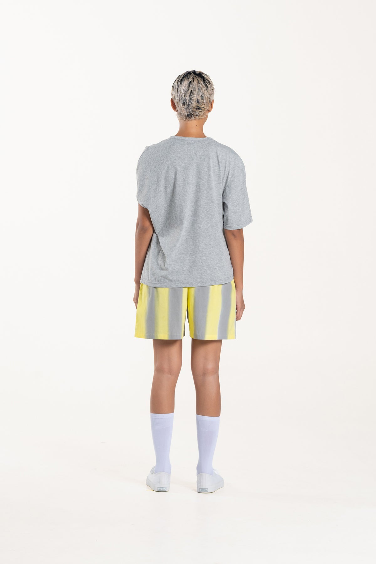 Grey Asymmetric Tee