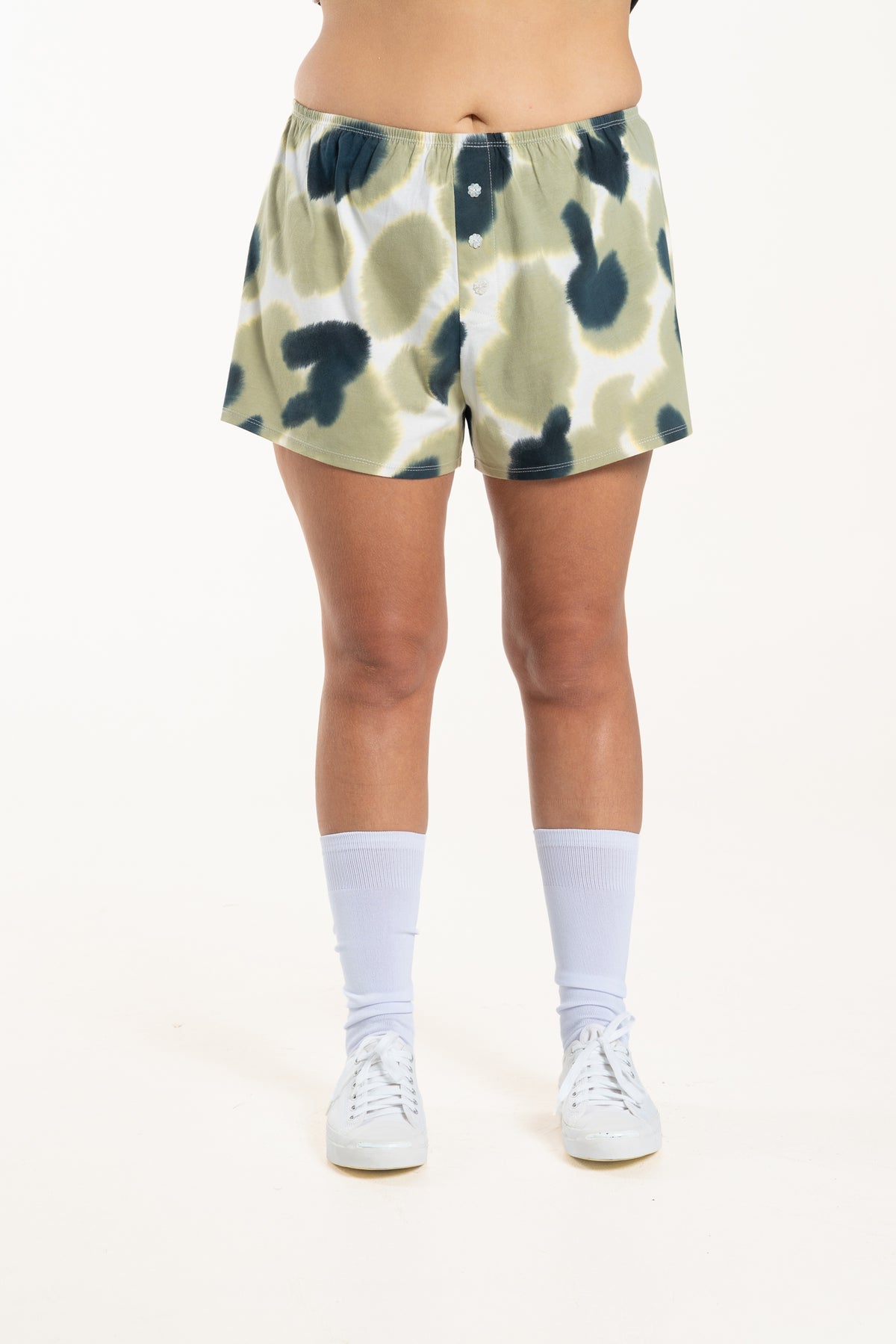 Leopard Mini Shorts