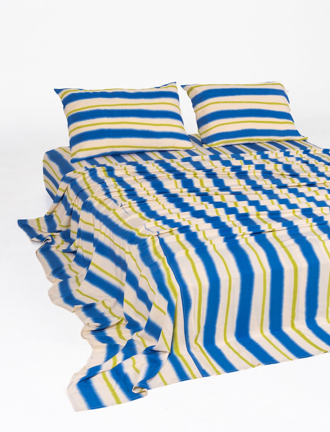 Painted Stripe 02 Bamboo Flat Sheet