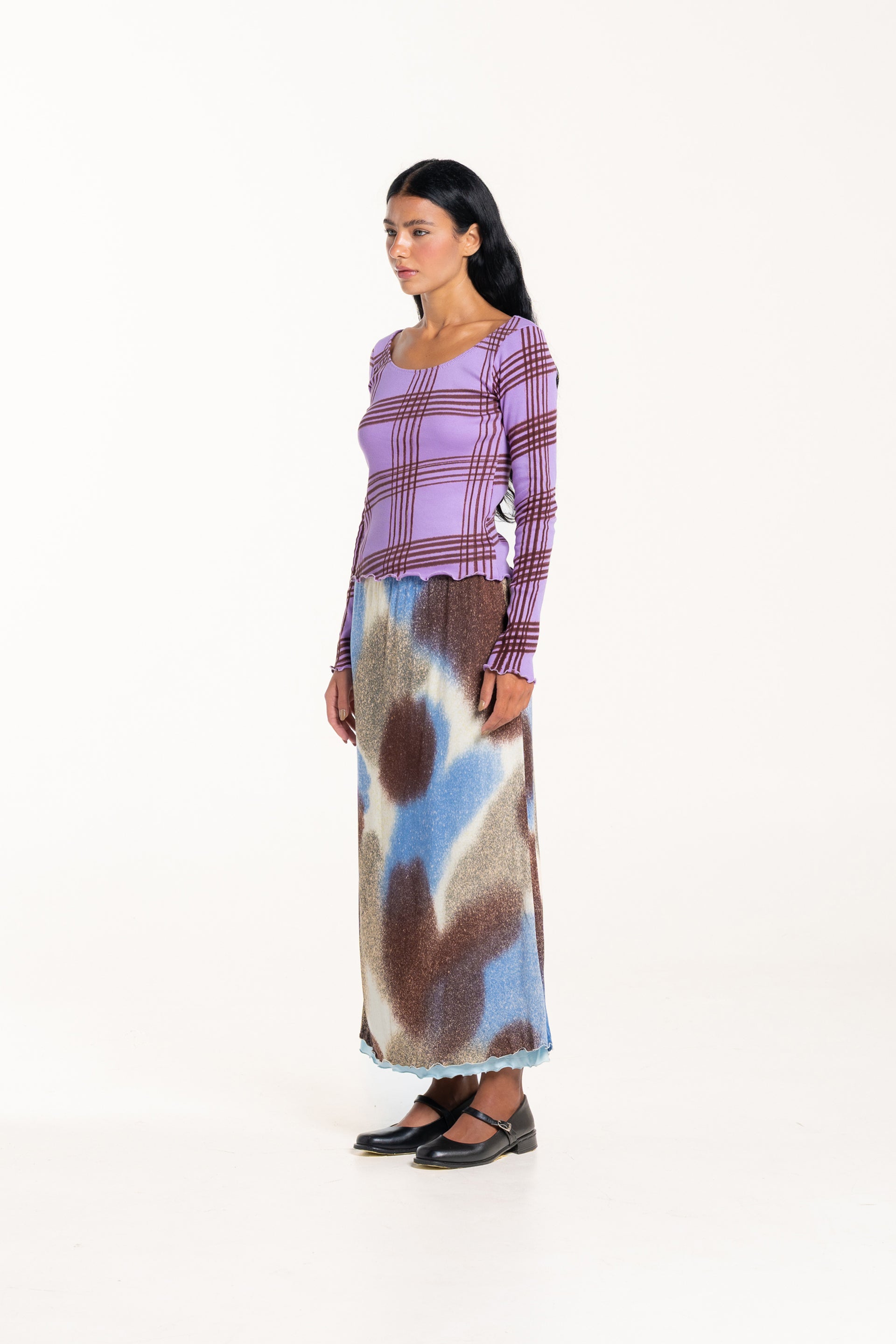 Symphony Scoop Long Sleeve Top