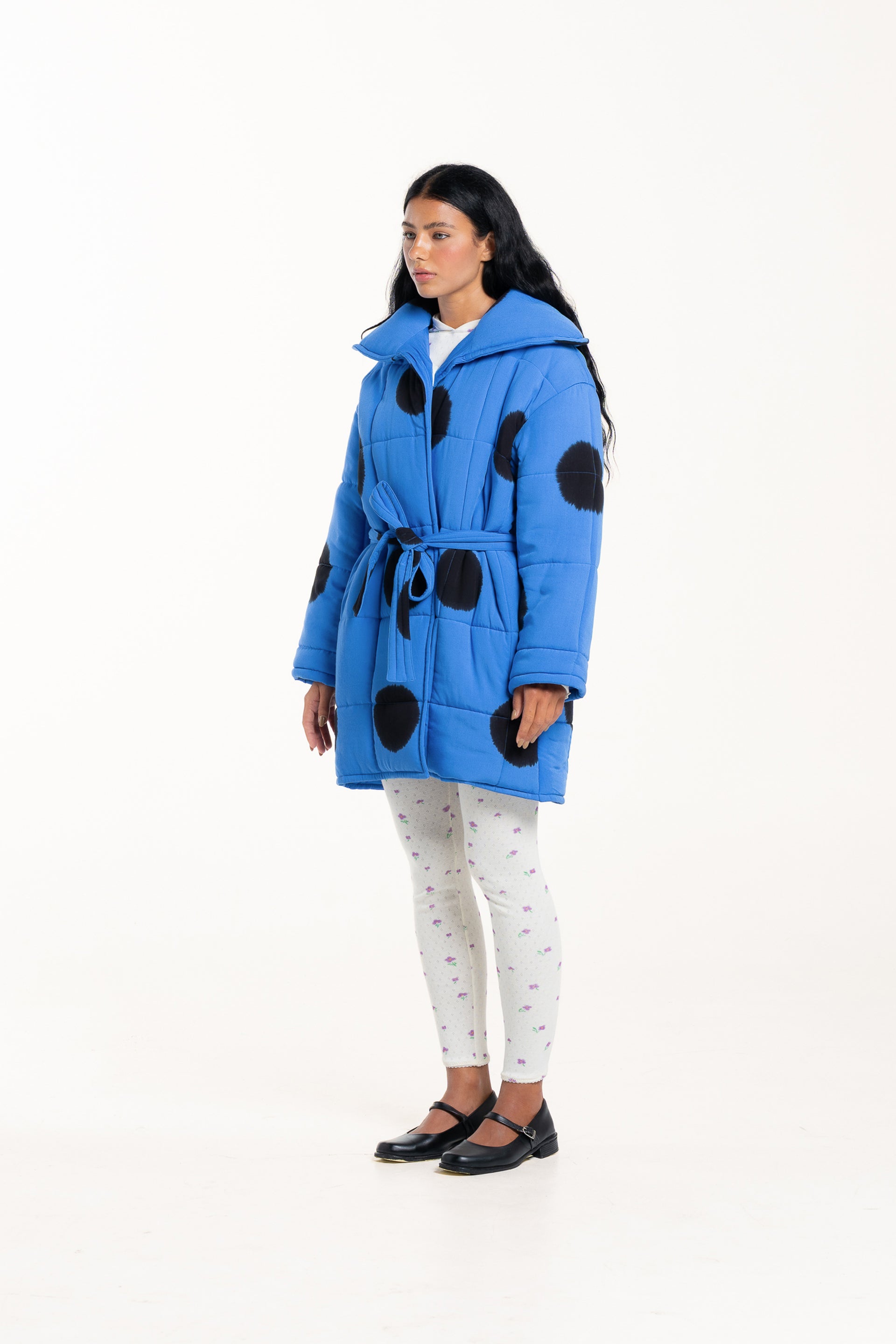 Echo Short Puffer Robe
