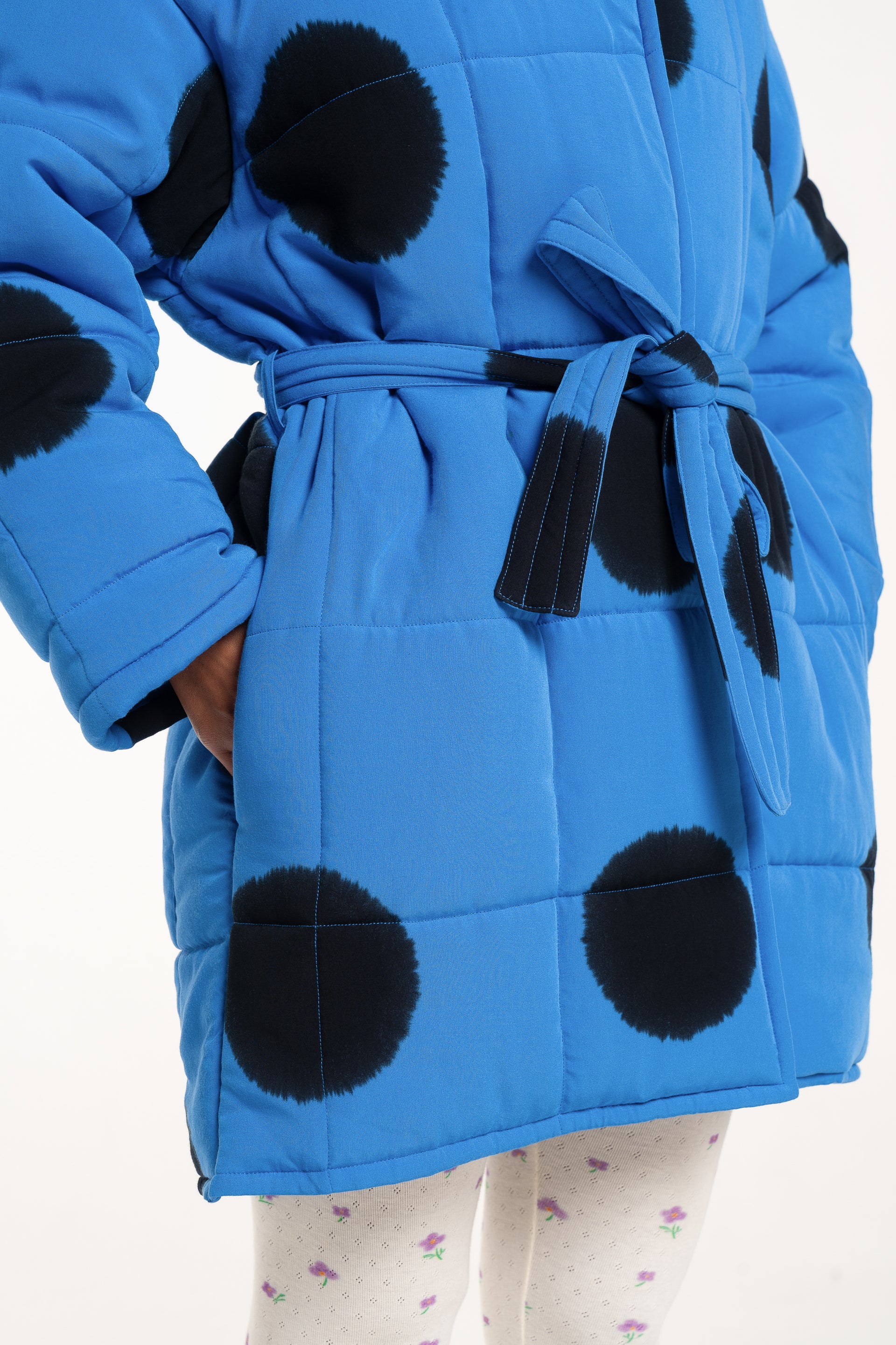 Echo Short Puffer Robe