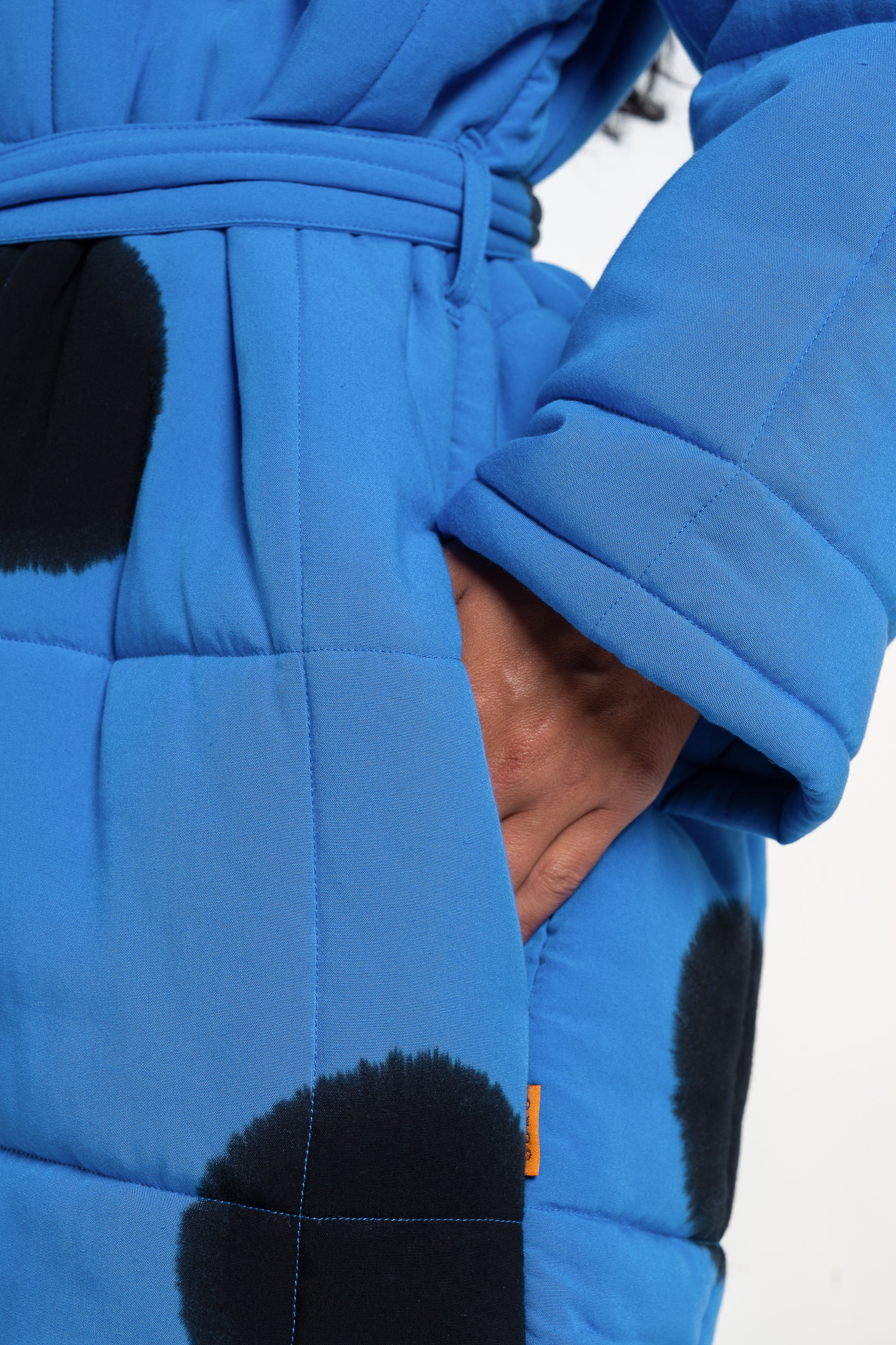 Echo Short Puffer Robe