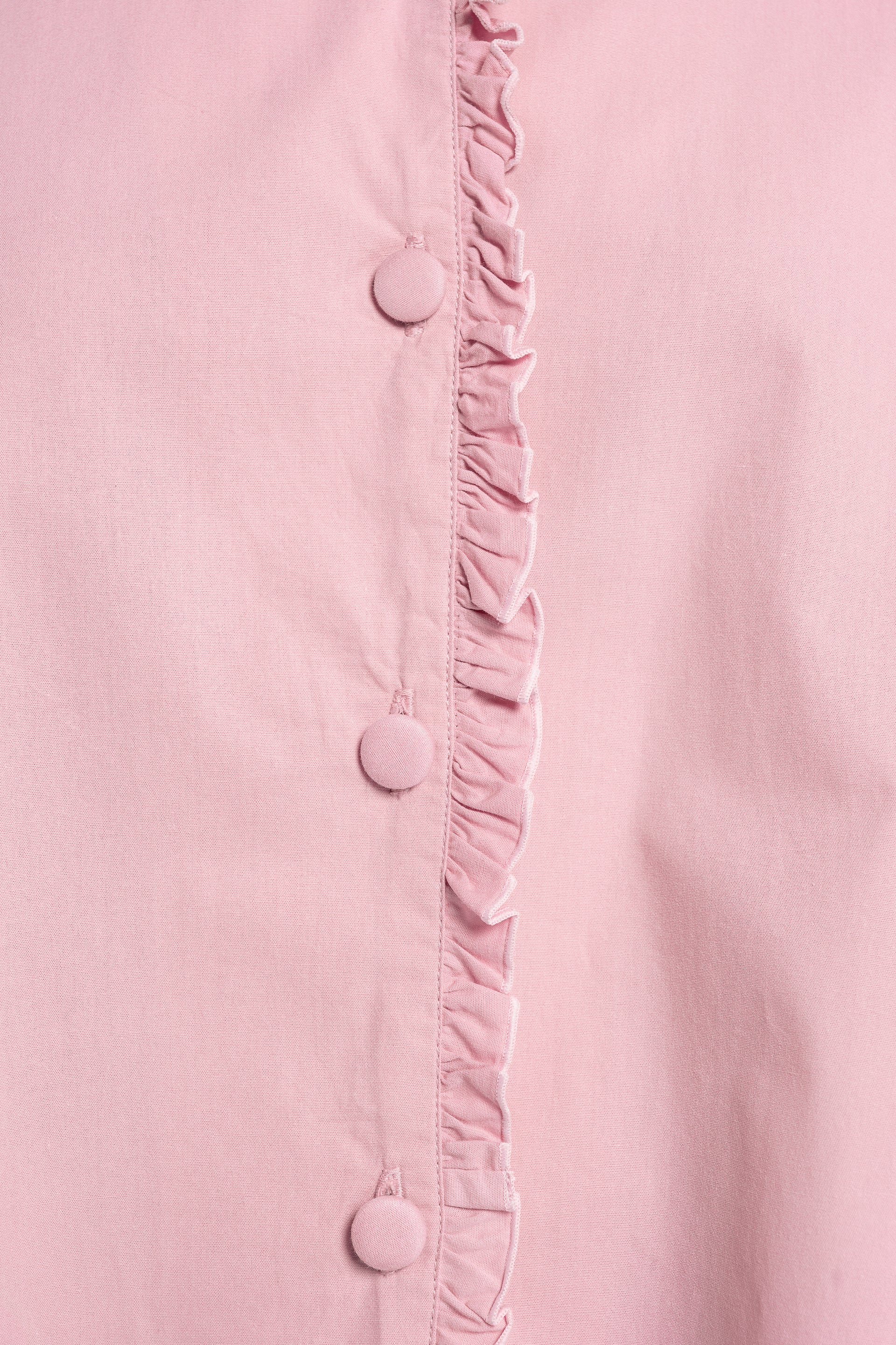 Rose Frill Boxy Pyjama Shirt