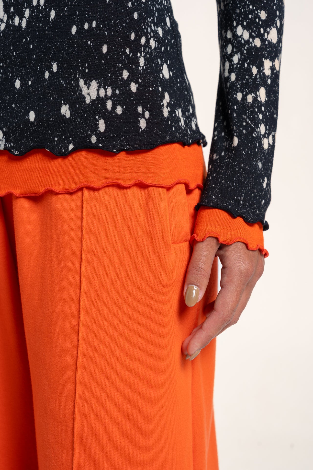 Dusk Double Layer Long Sleeve Top