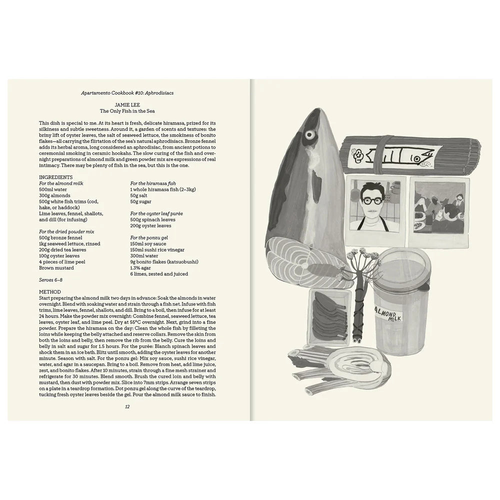 Apartamento Cookbook #10: APHRODISIACS