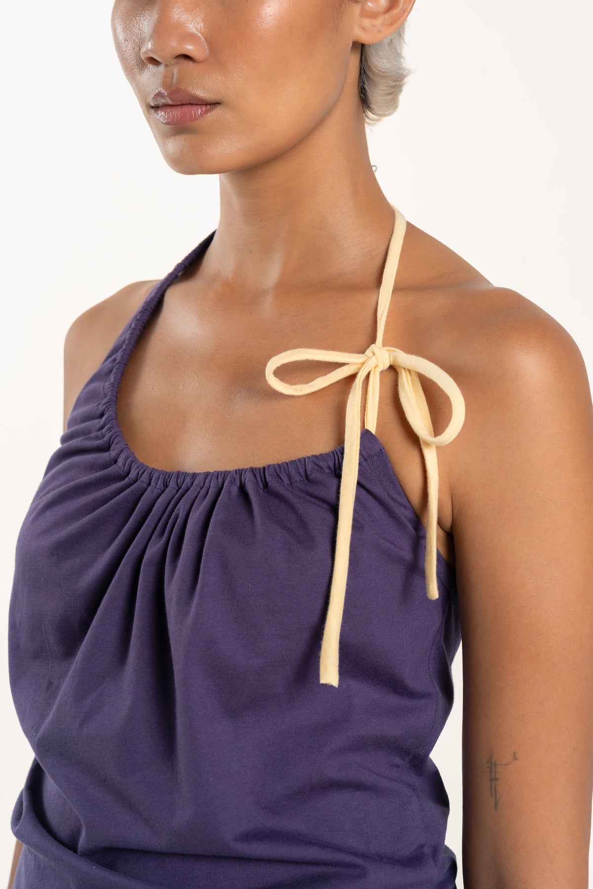 Plum Bow Halter